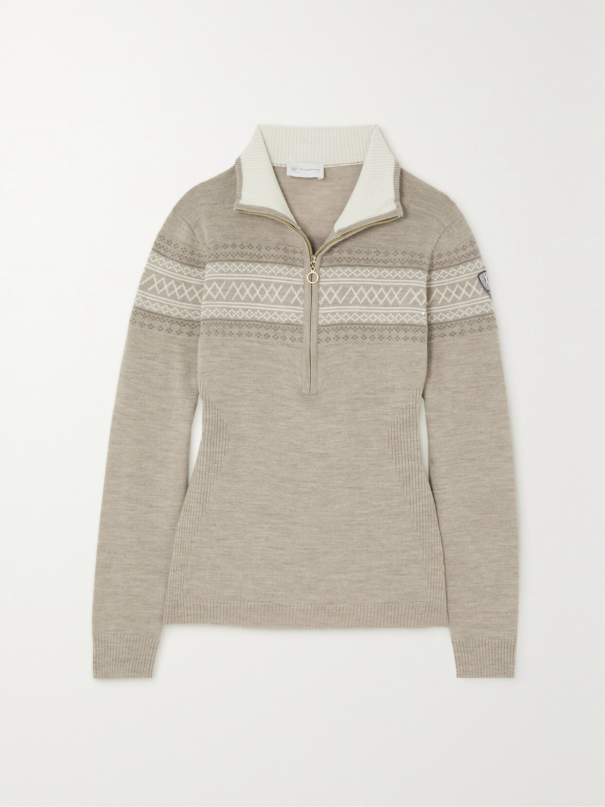 We Norwegians Setesdal Merino Wool Sweater - Neutrals