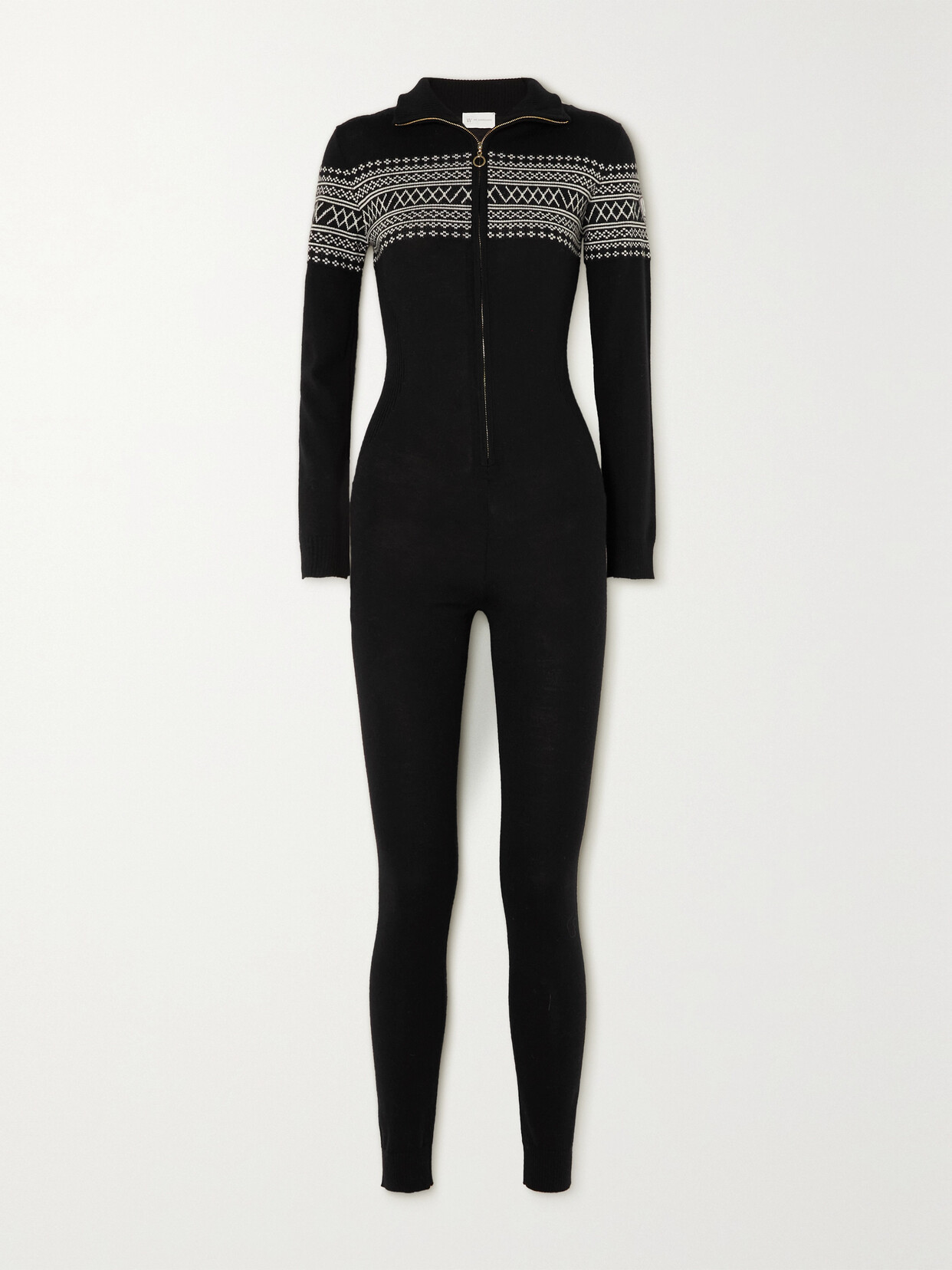 We Norwegians - Setesdal Merino Wool Jumpsuit - Black