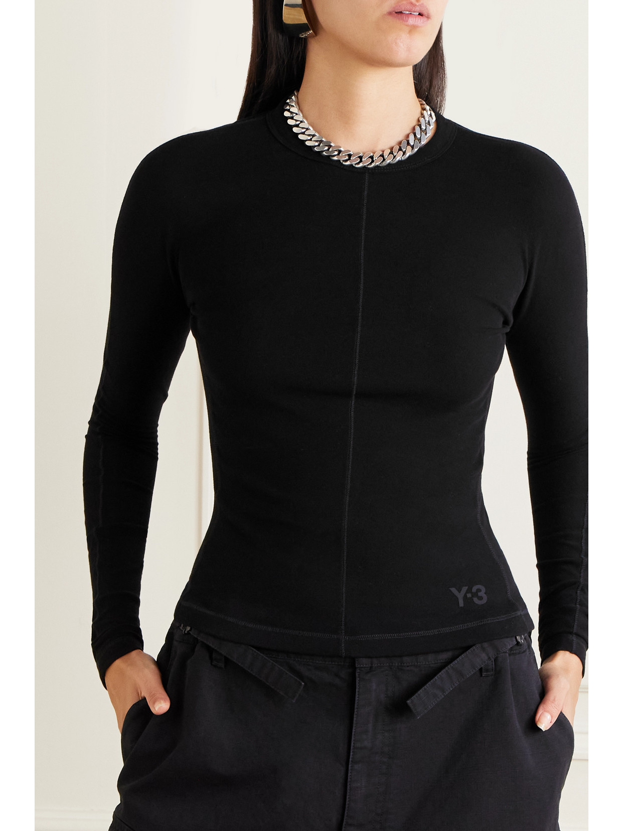 + Y-3 Organic Cotton-Jersey Sweater