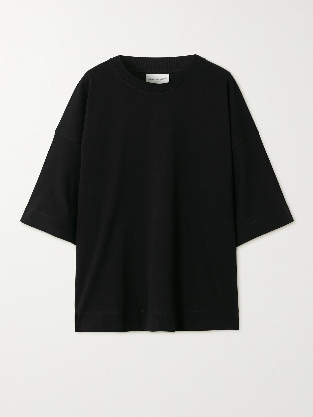 Dries Van Noten - Cotton-jersey T-shirt - Black