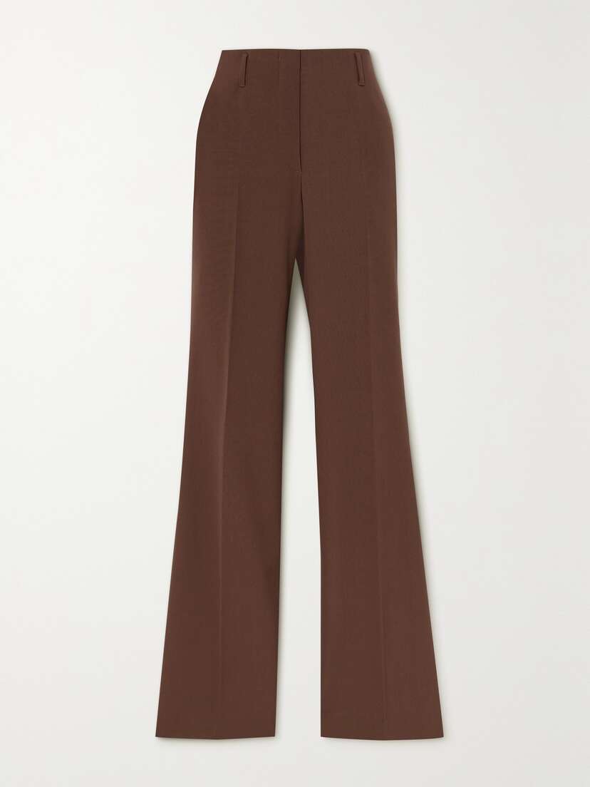 Dries Van Noten Wool Straight-leg Pants