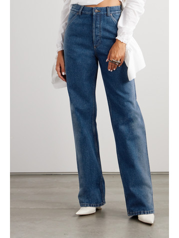 Dries Van Noten High-rise straight-leg jeans