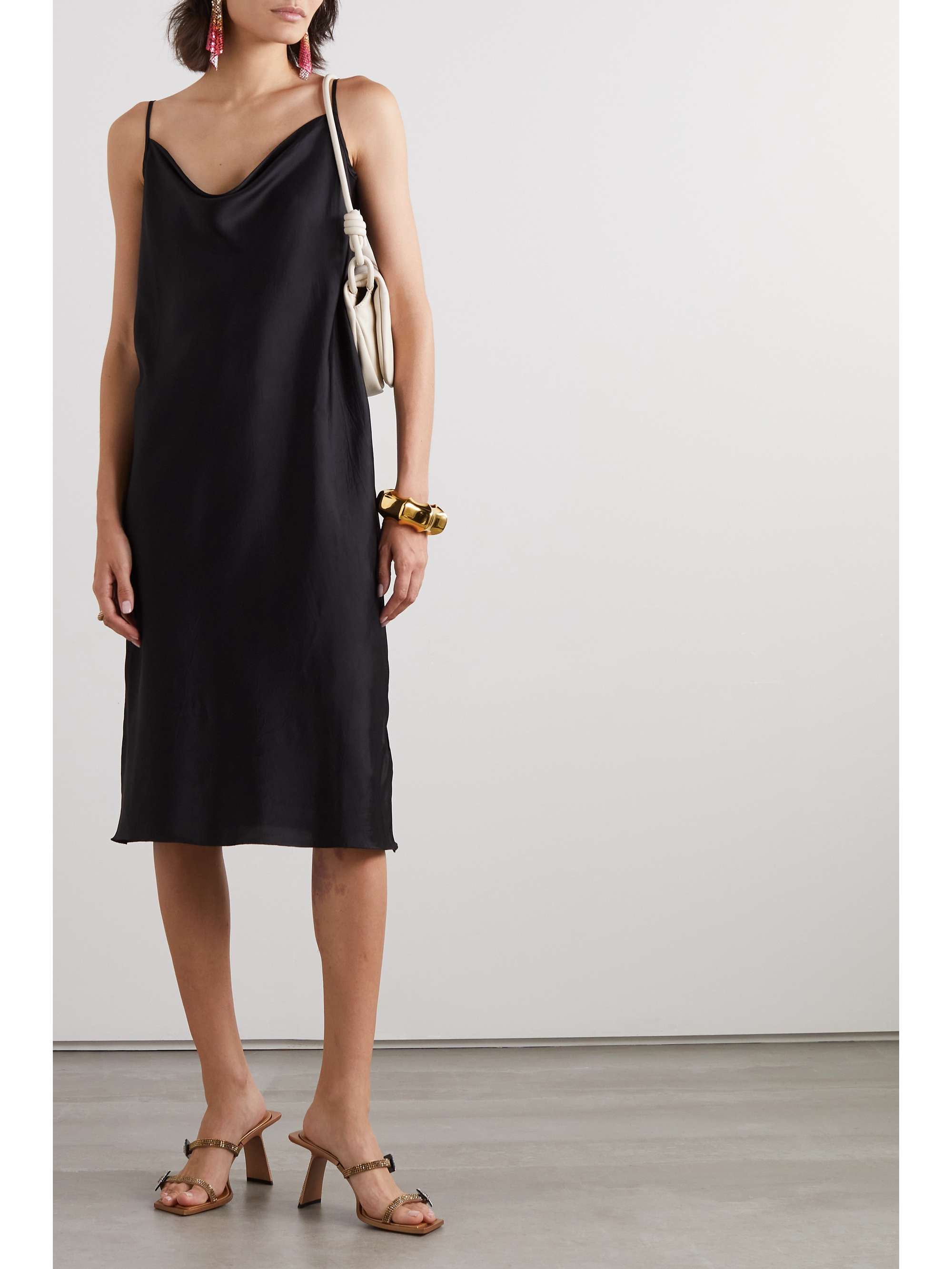 Dries van noten black dress discount