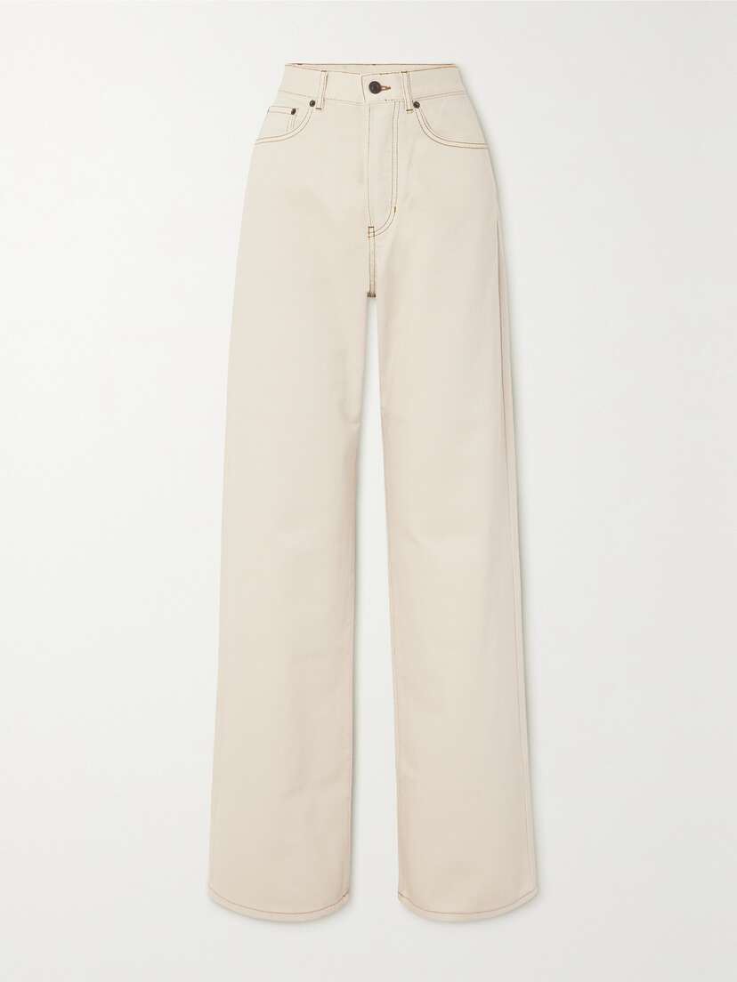 Dries Van Noten High-rise Wide-leg Jeans
