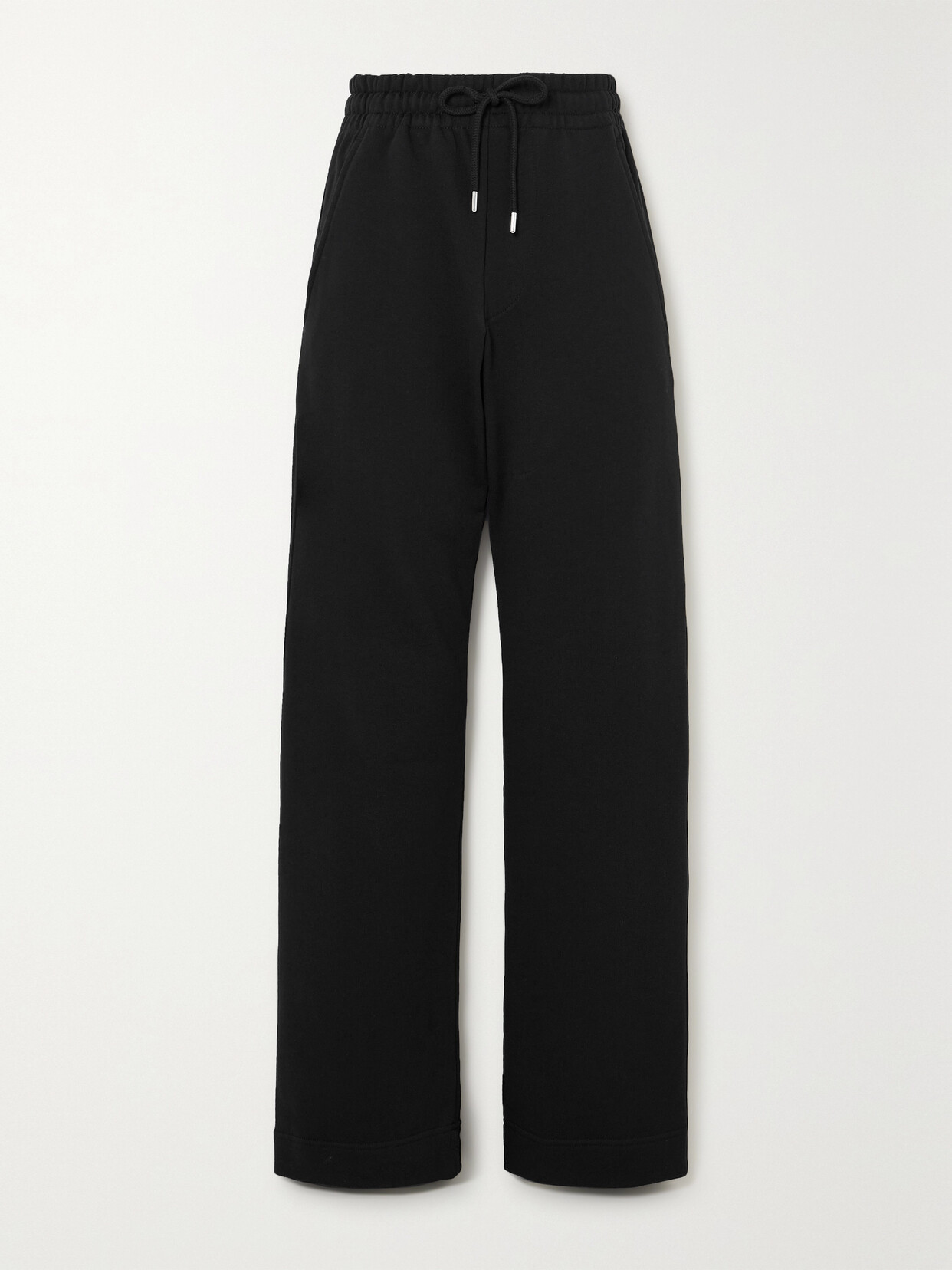Dries Van Noten Cotton-jersey Wide-leg Track Pants