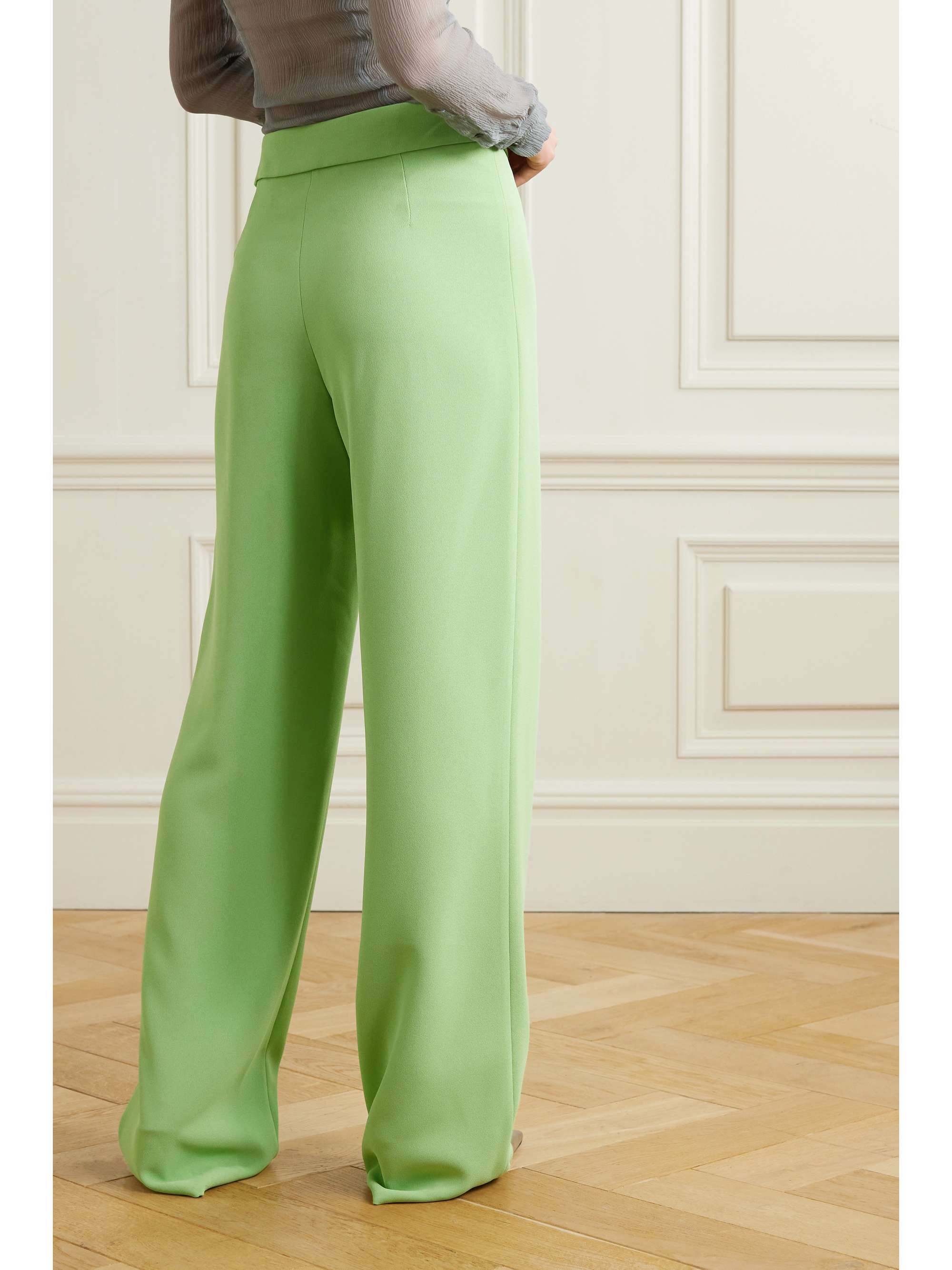 DRIES VAN NOTEN Crepe straight-leg pants | NET-A-PORTER