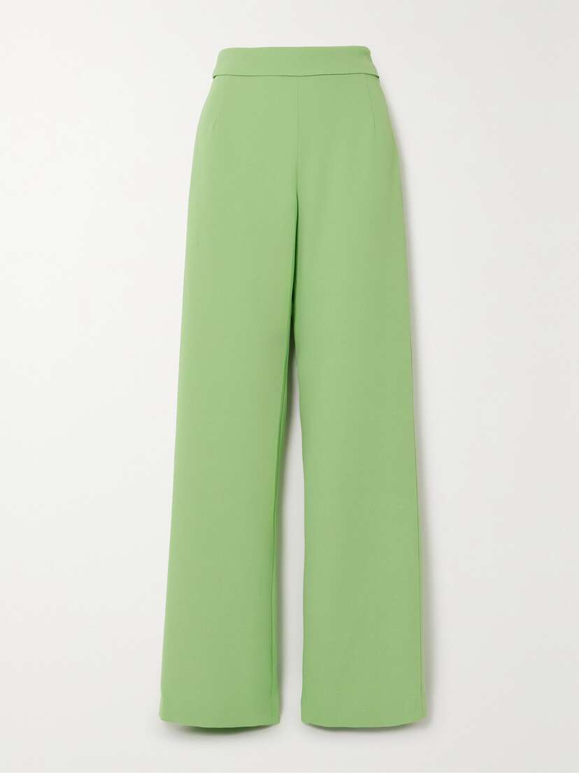 Dries Van Noten Crepe Straight-leg Pants