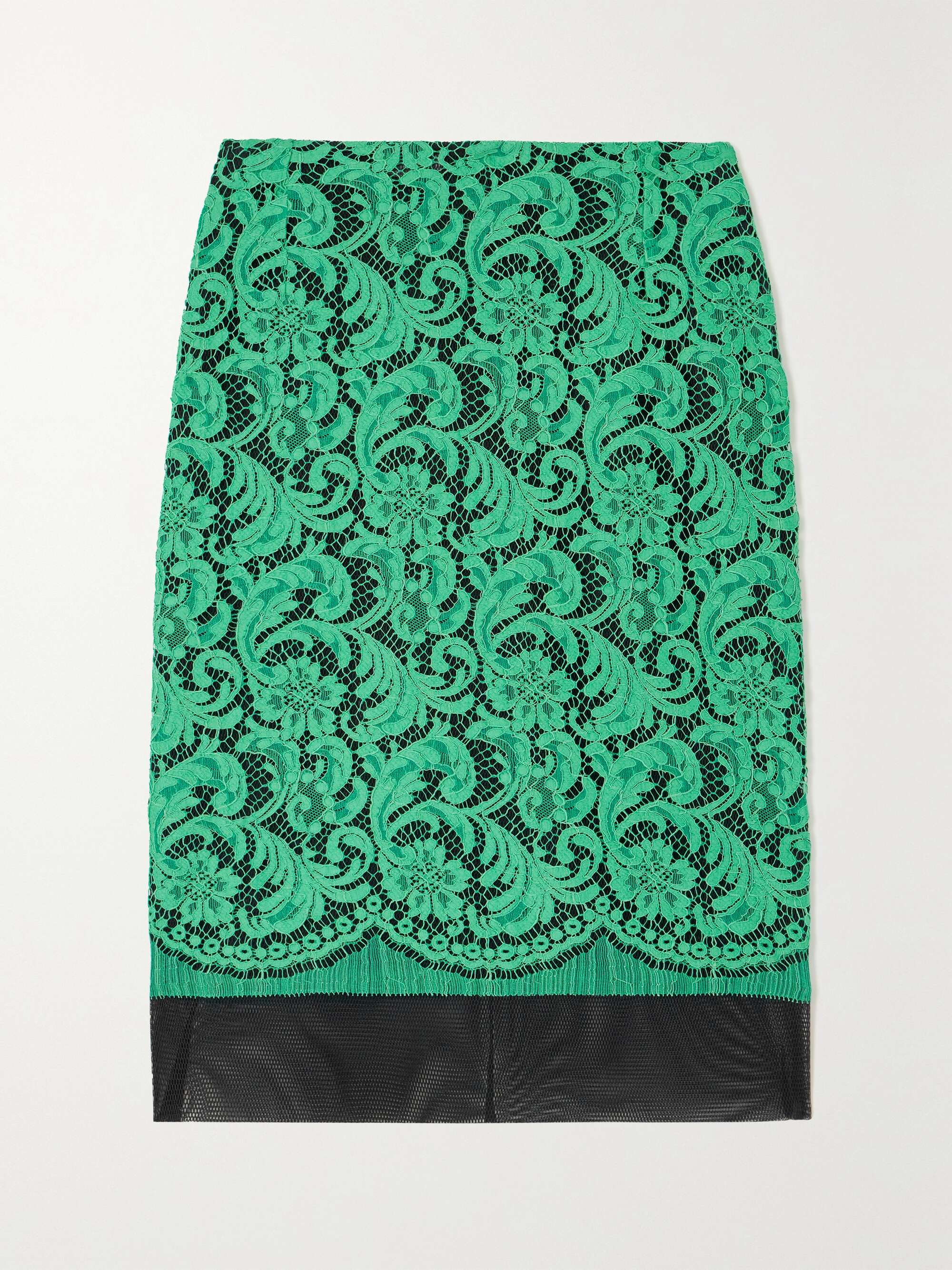 Knee length on sale lace skirts