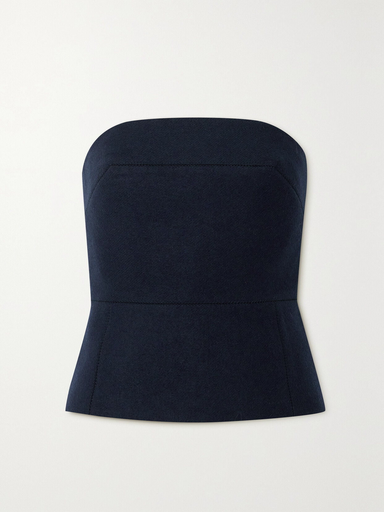 Dries Van Noten - Paneled Wool-blend Camisole - Blue