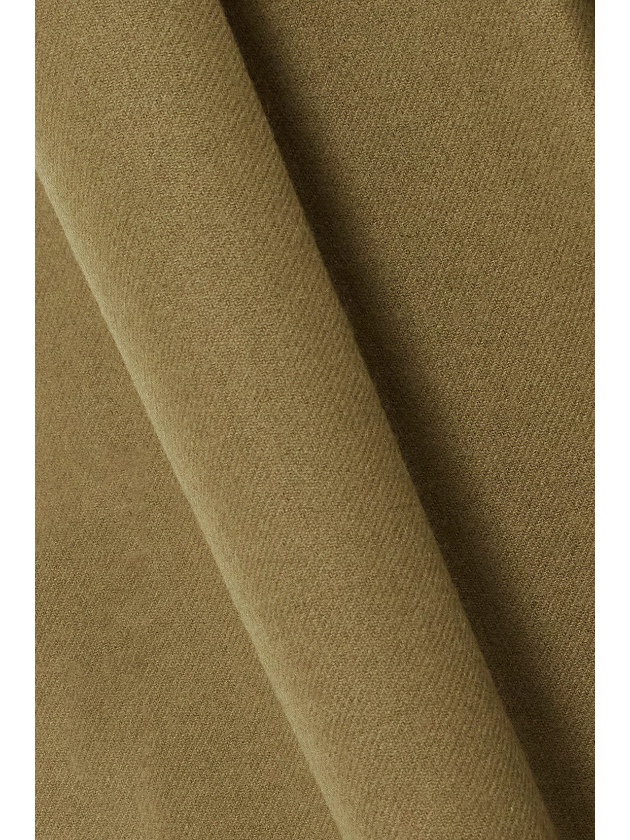 Dries Van Noten Pleated Wool-blend Twill Wide-leg Pants In Brown