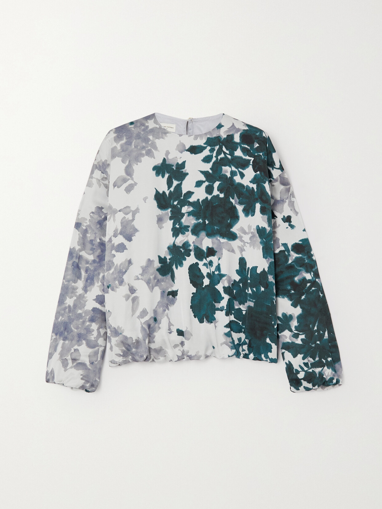 Dries Van Noten - Capo Floral-print Jersey Sweatshirt - Blue