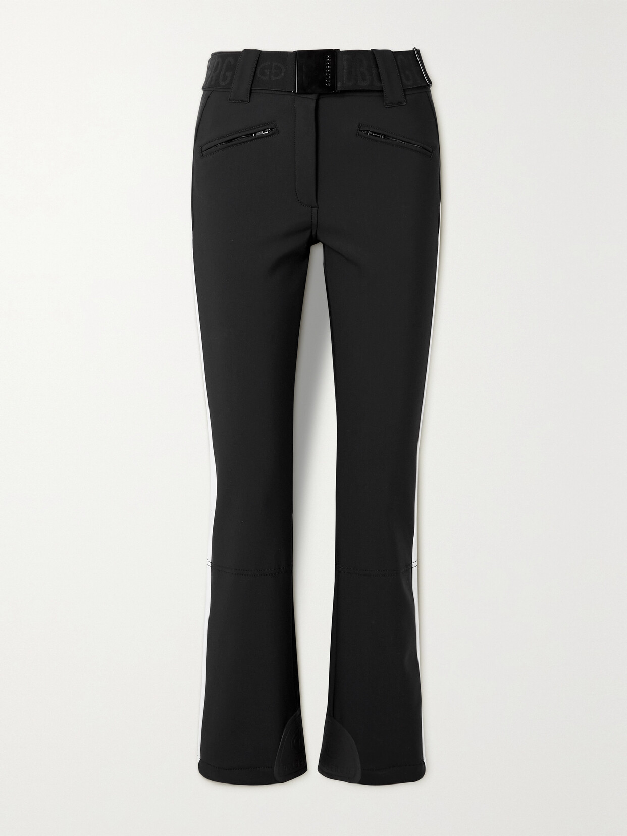 Goldbergh - Runner Belted Two-tone Bootcut Ski Pants - Black