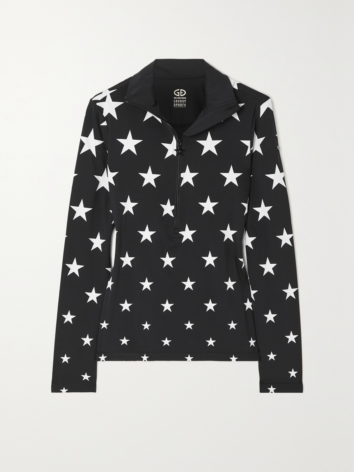 Goldbergh - Printed Stretch-jersey Ski Top - Black