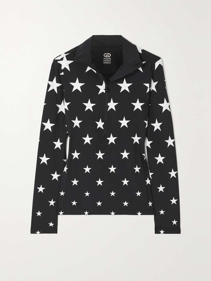 Goldbergh Printed Stretch-jersey Ski Top
