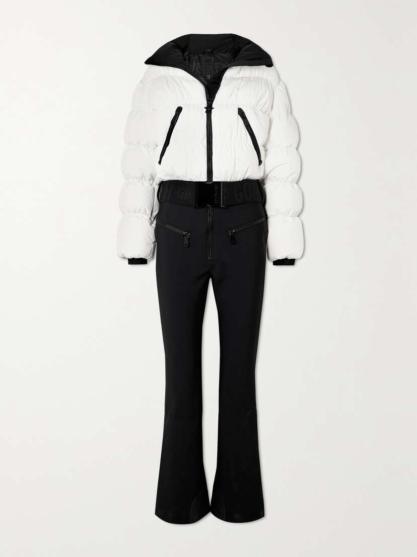 Goldbergh Snowball Hooded Belted Padded Ski Suit