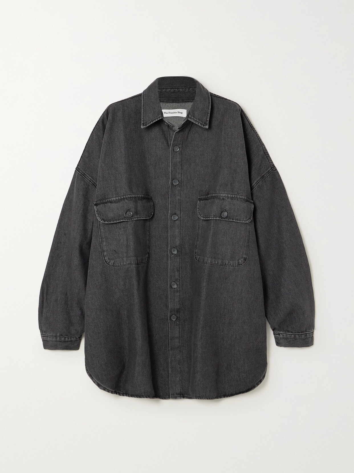 THE FRANKIE SHOP DALLAS DENIM SHIRT