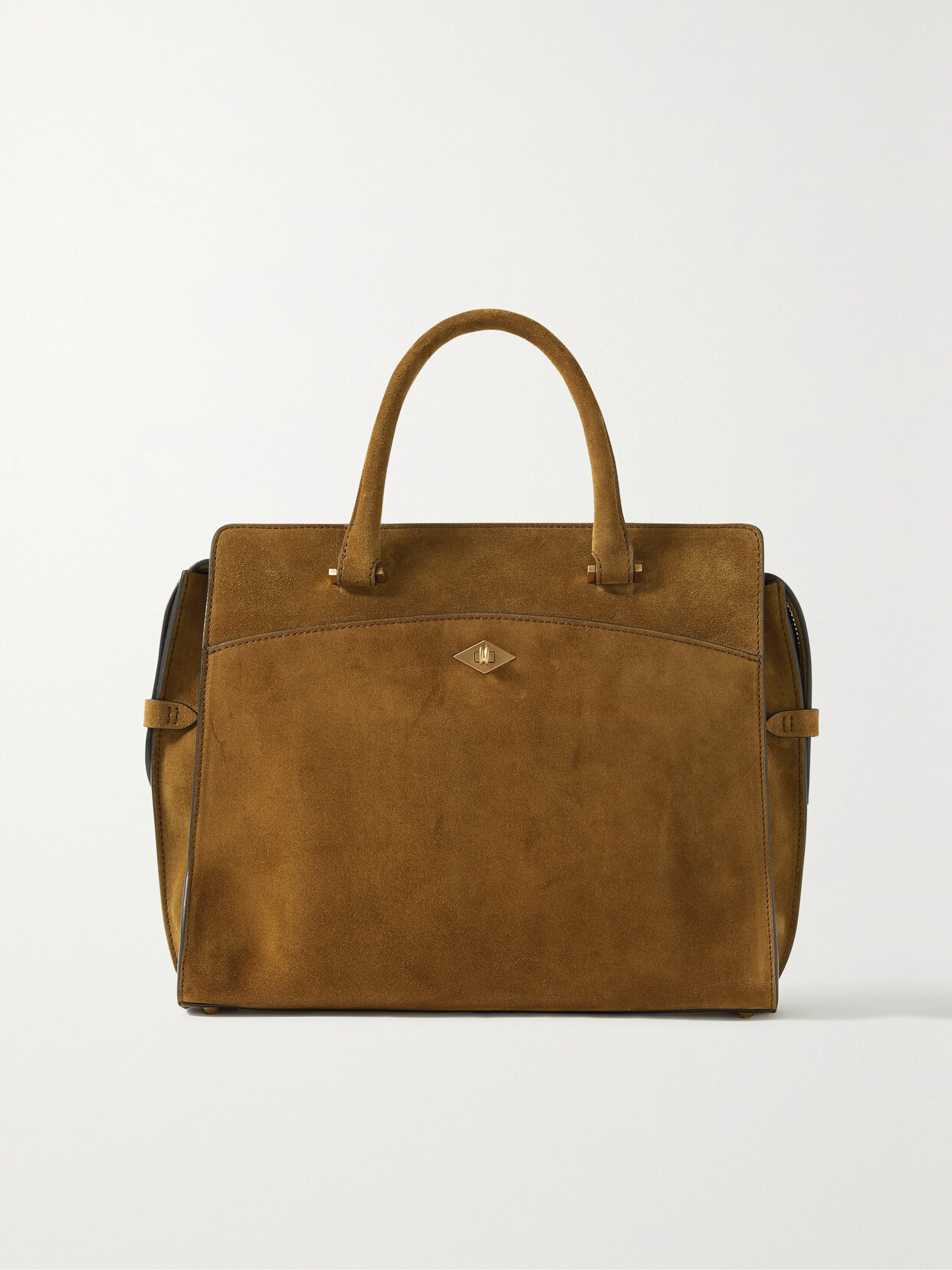 Métier - Private Eye Slim Suede Tote - Brown