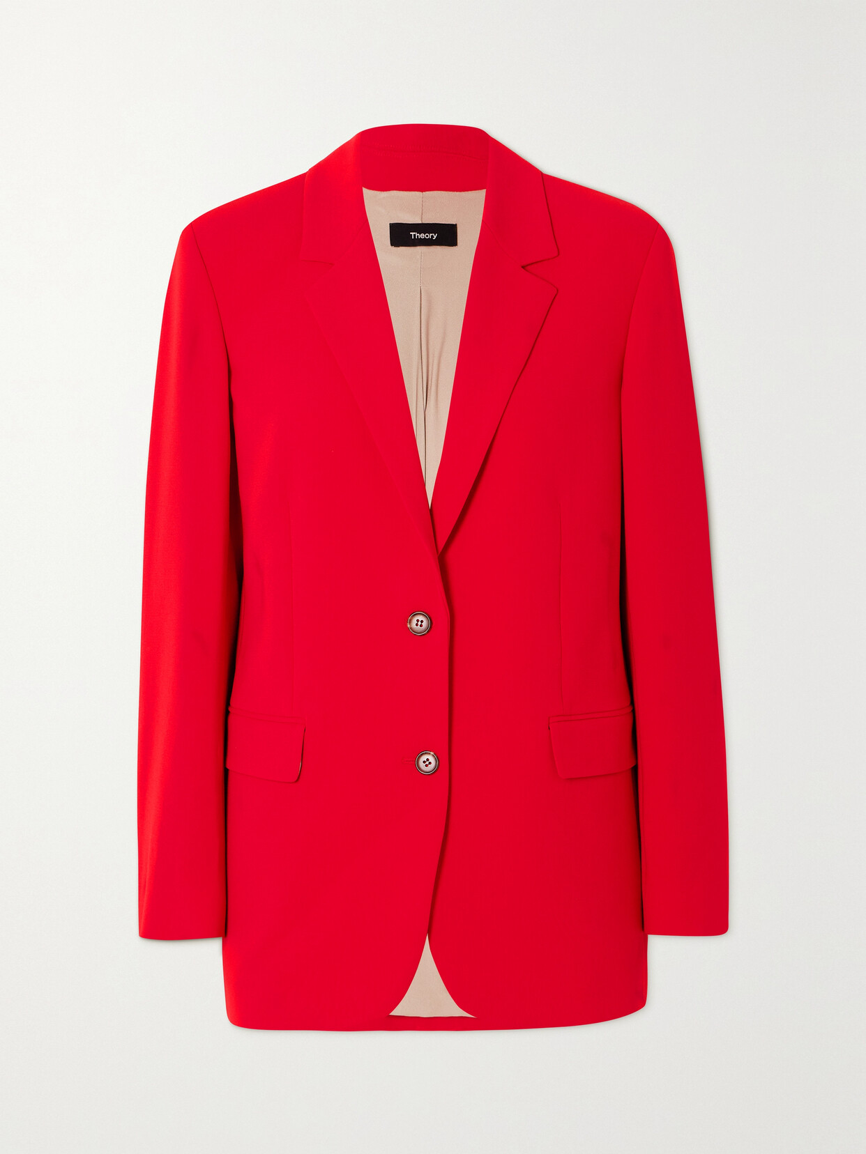 Theory - Crepe Blazer - Red