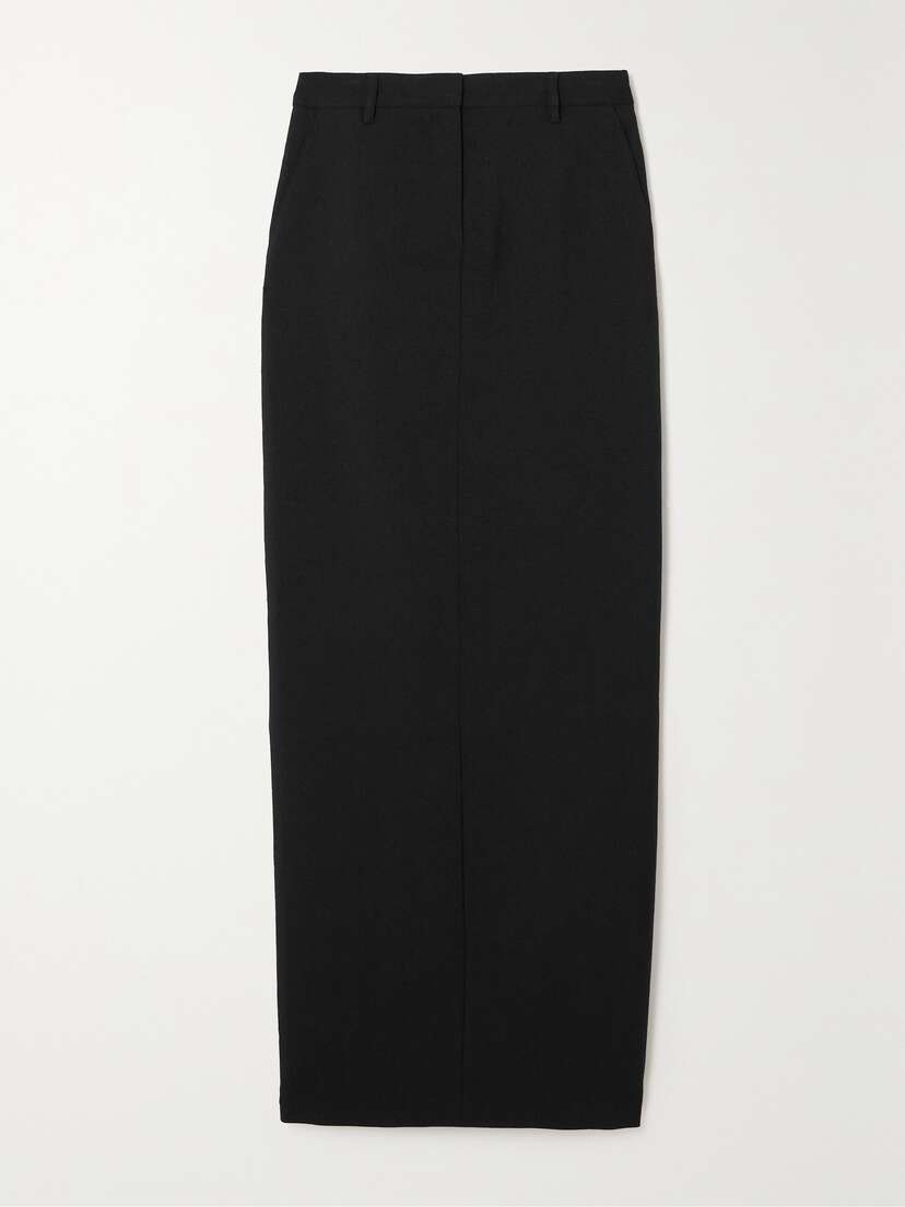Theory Wool-canvas Maxi Skirt