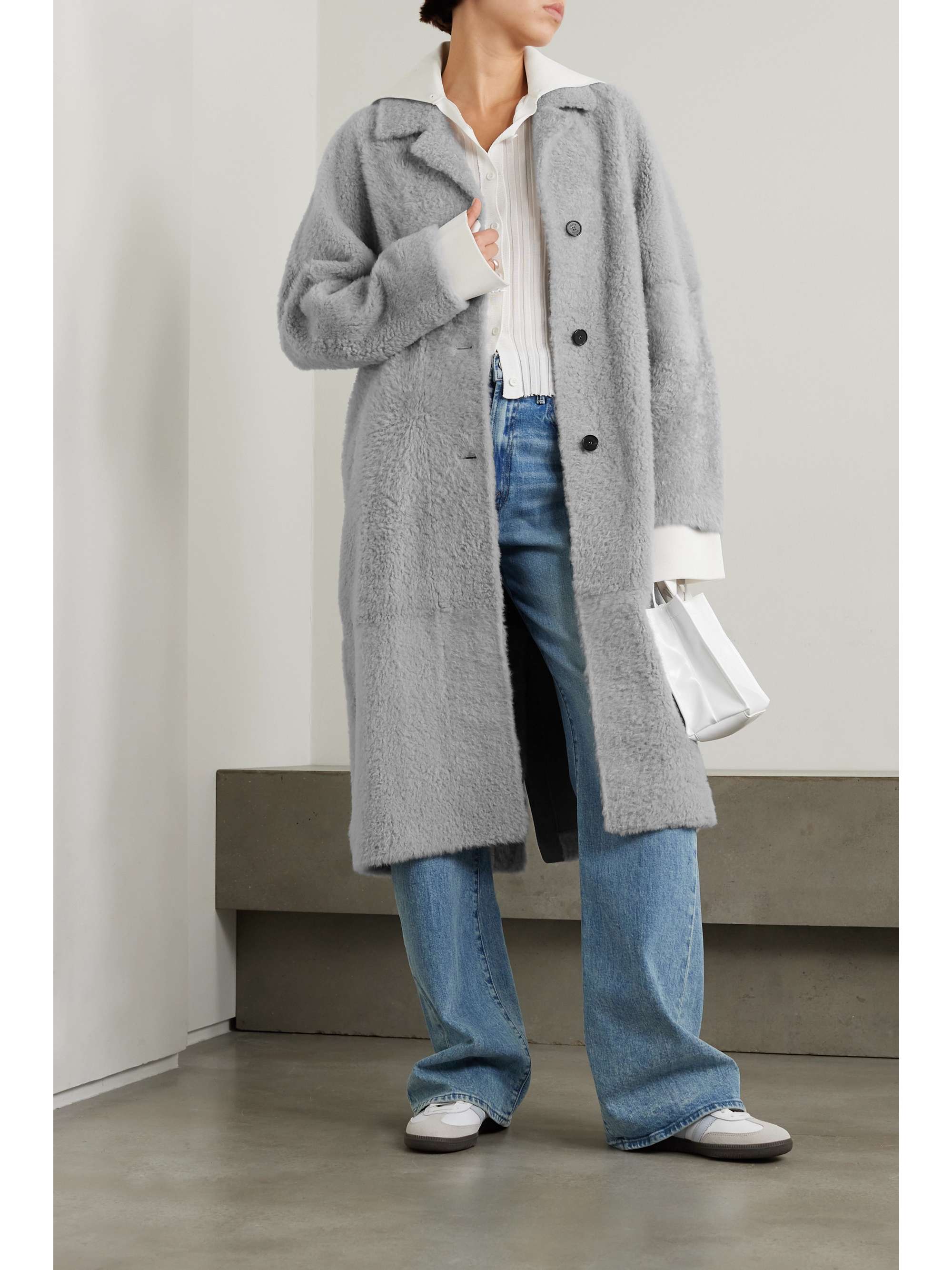 UTZON Cassidy reversible shearling coat | NET-A-PORTER