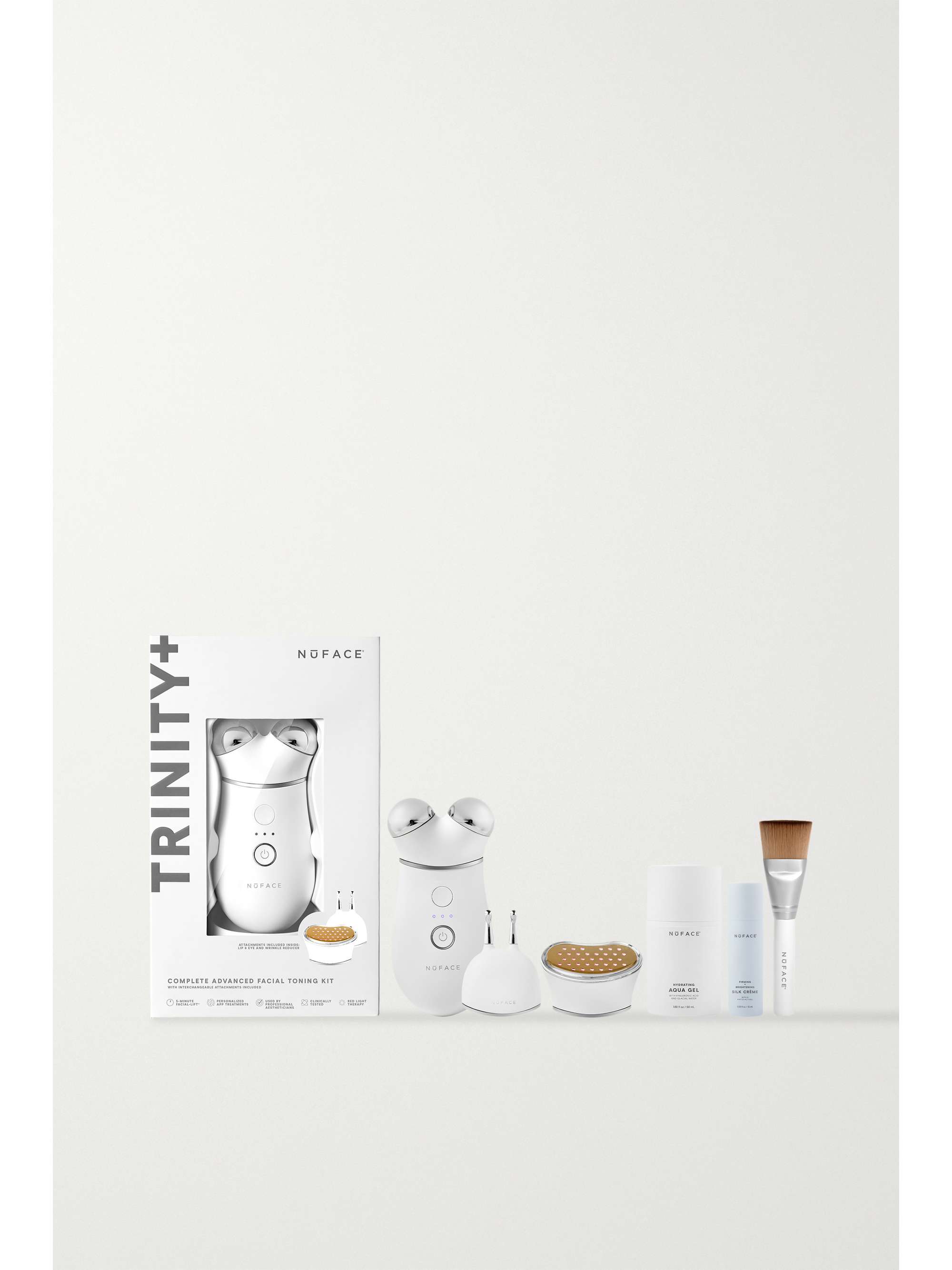 NUFACE Trinity+ Complete Facial Toning Kit NETAPORTER