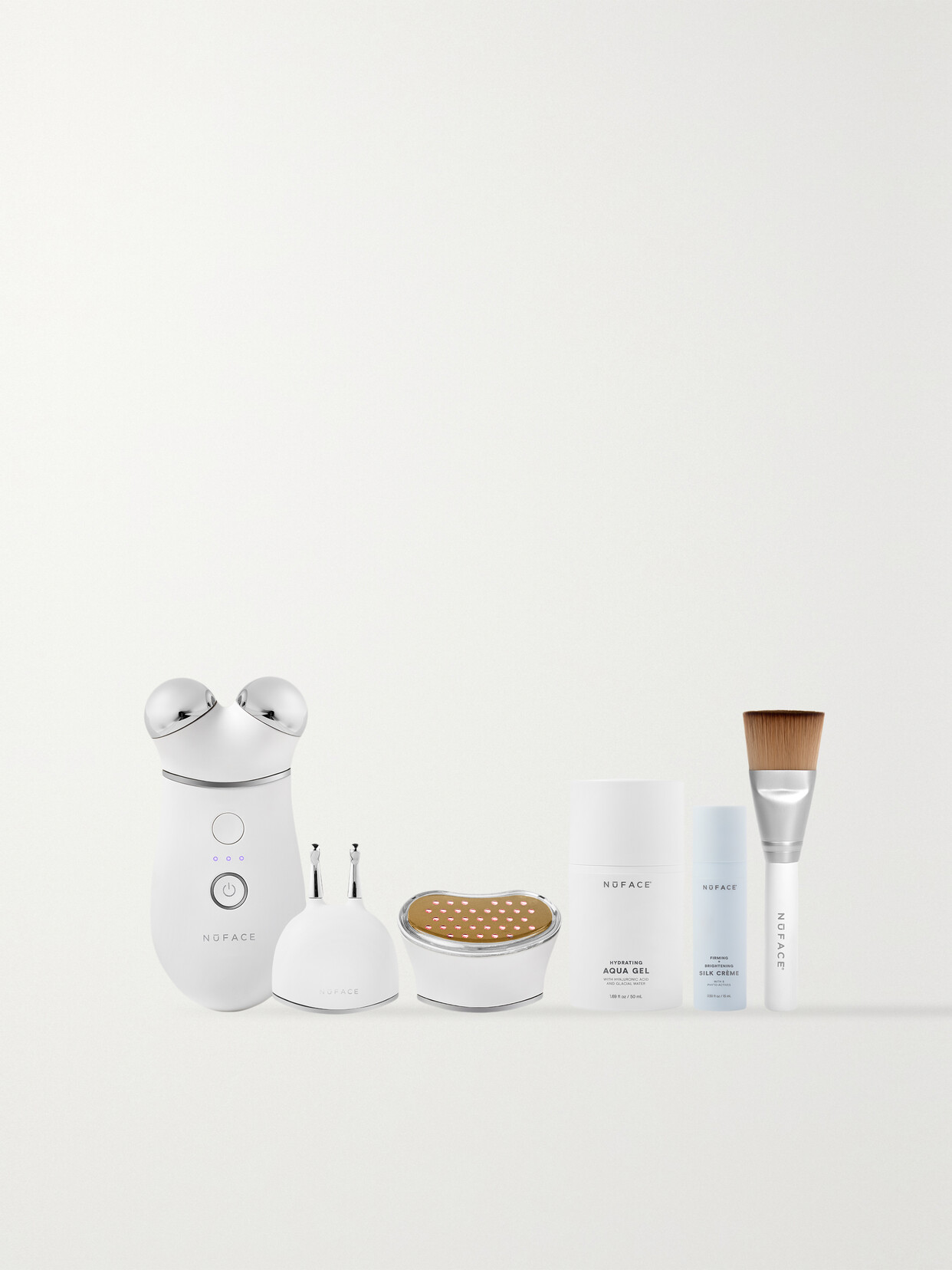 Nuface Trinity+ Complete Advanced Facing Toning Kit In Colorless