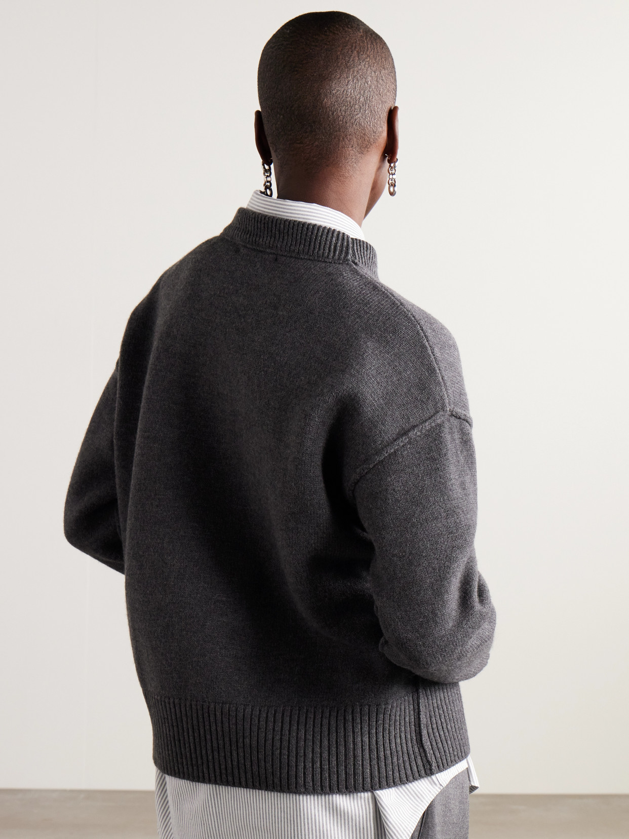 + Net Sustain Adc Intarsia Sweater