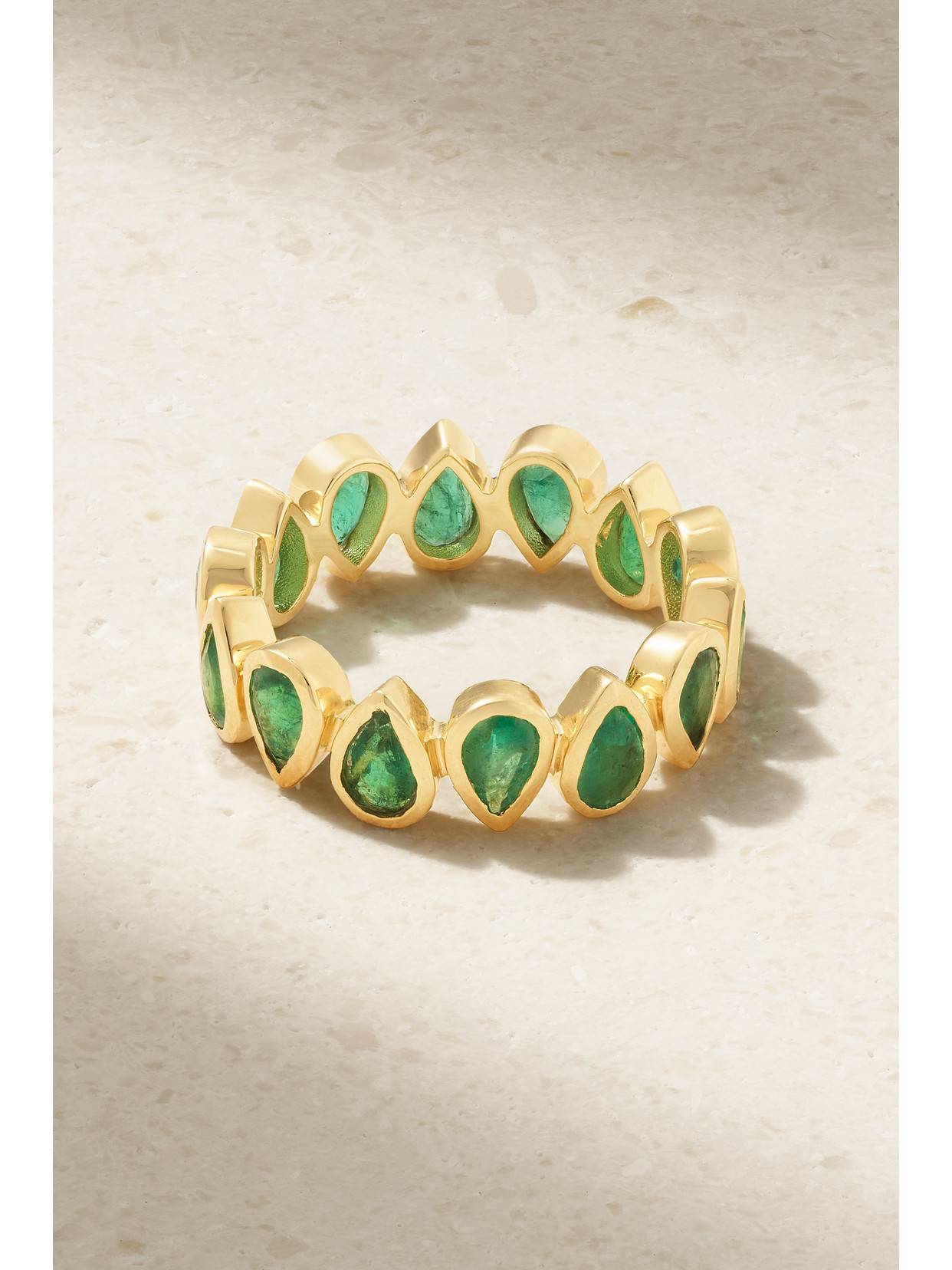 Shay 18-karat Gold Emerald Ring In Gold
