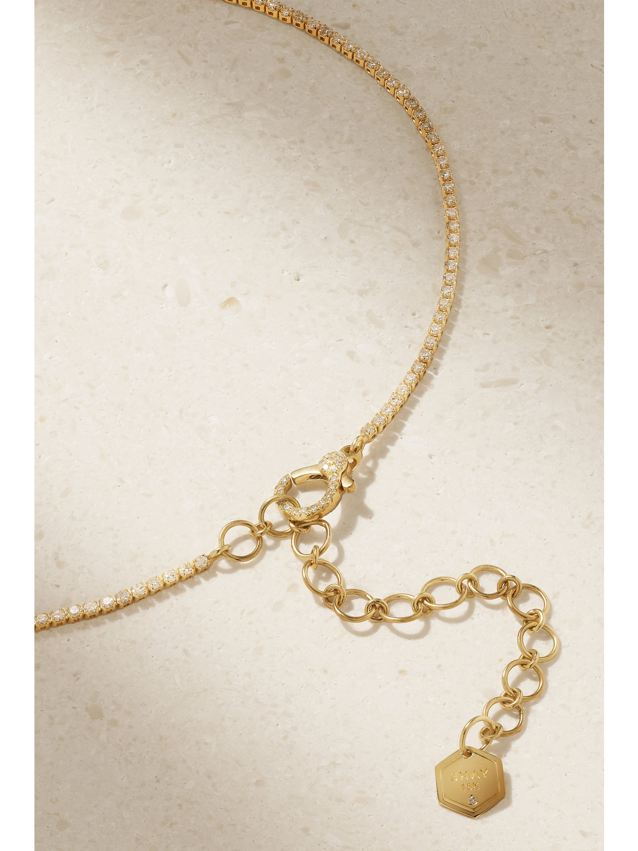 Shay Illusion Convertible 18-karat Gold Diamond Necklace In Gold