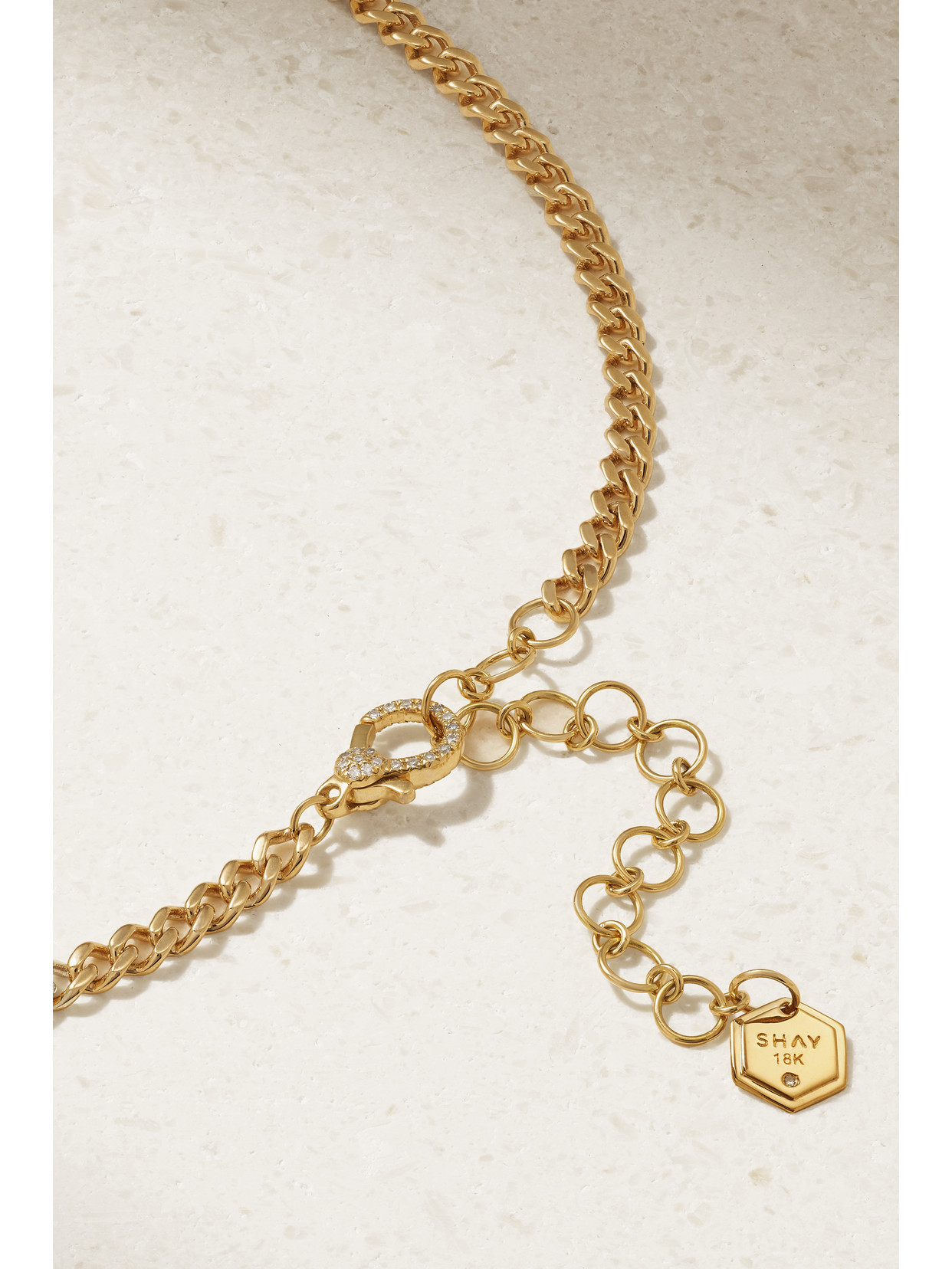 Shay 18-karat Gold Diamond Necklace In Gold