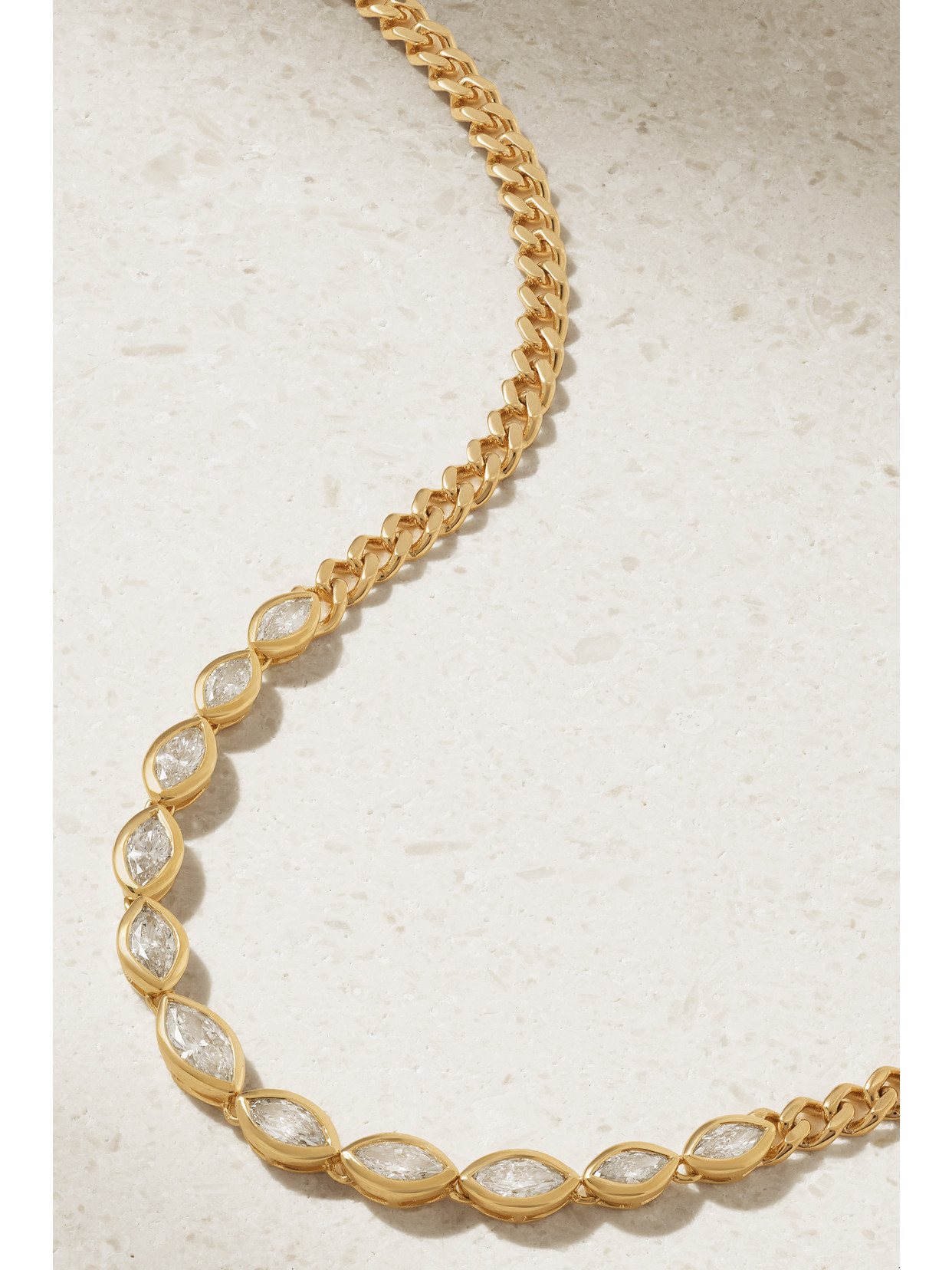 Shay 18-karat Gold Diamond Necklace In Gold