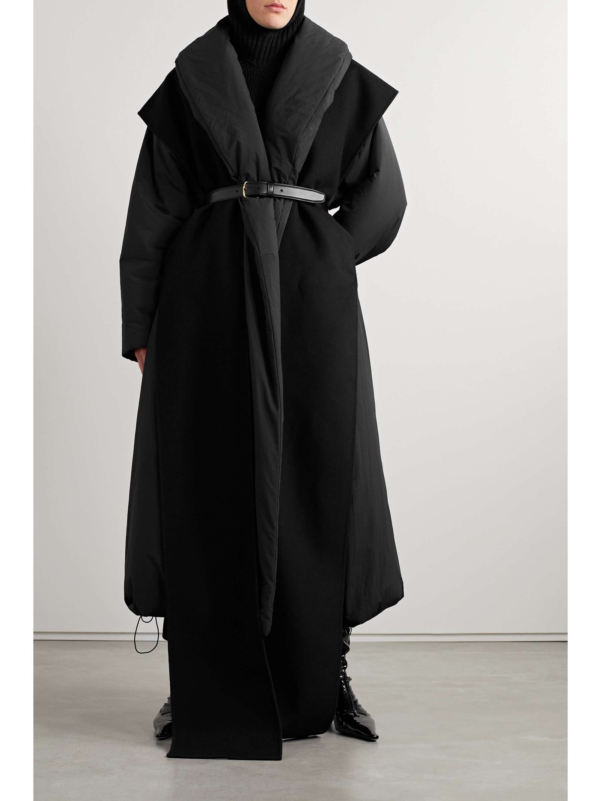 古着人気アイテム THE ROW ブラッシュドカシミヤ マフラー フード付き | NET-A-PORTER 小物