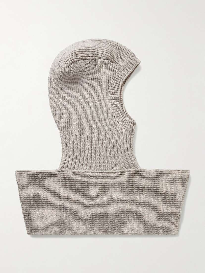 The Row Danylo Ribbed Merino Wool Balaclava