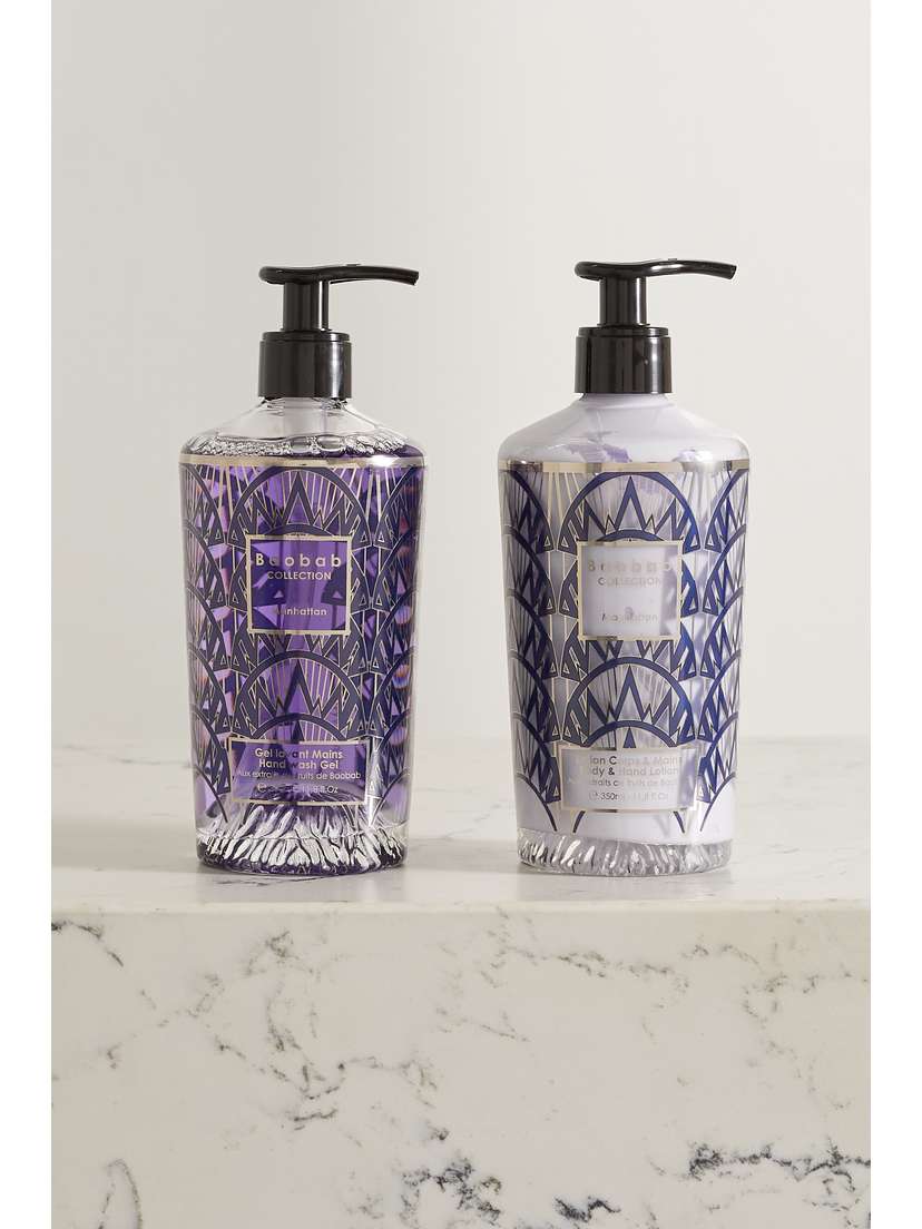 BAOBAB COLLECTION Manhattan Body & Hand Lotion And Hand Wash Gel Gift Set, 2 X 350ml