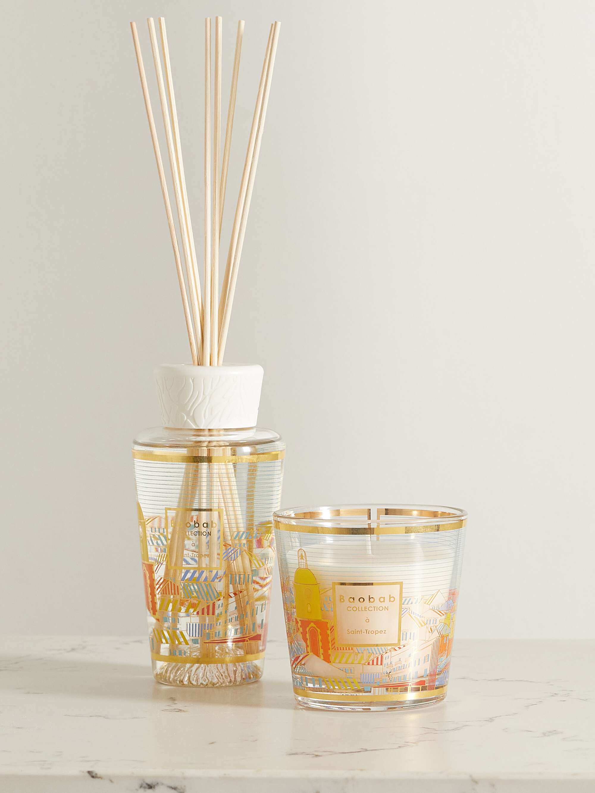 BAOBAB COLLECTION SaintTropez diffuser and scented candle set NETA