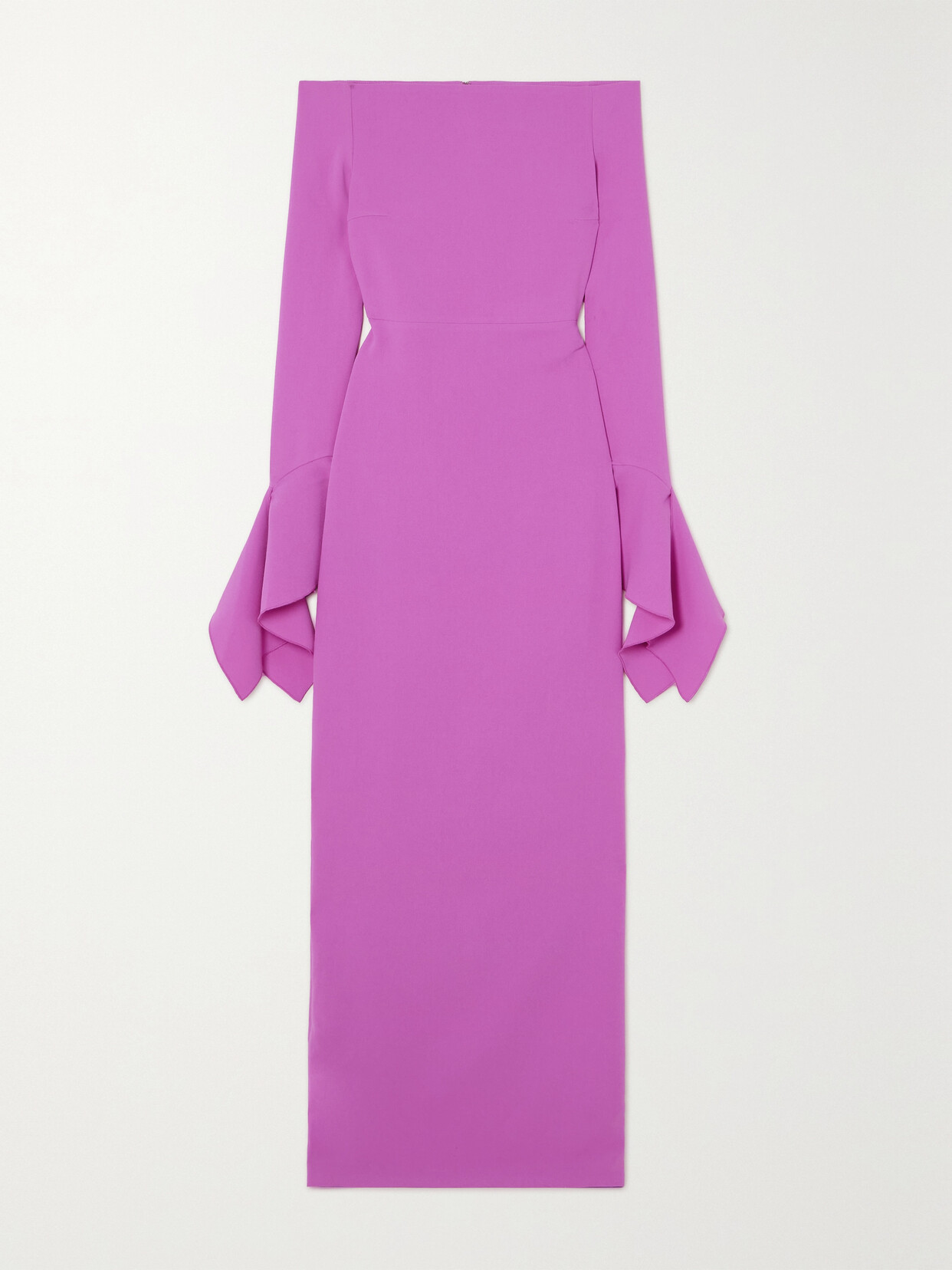 Solace London - Amalie Crepe Gown - Pink