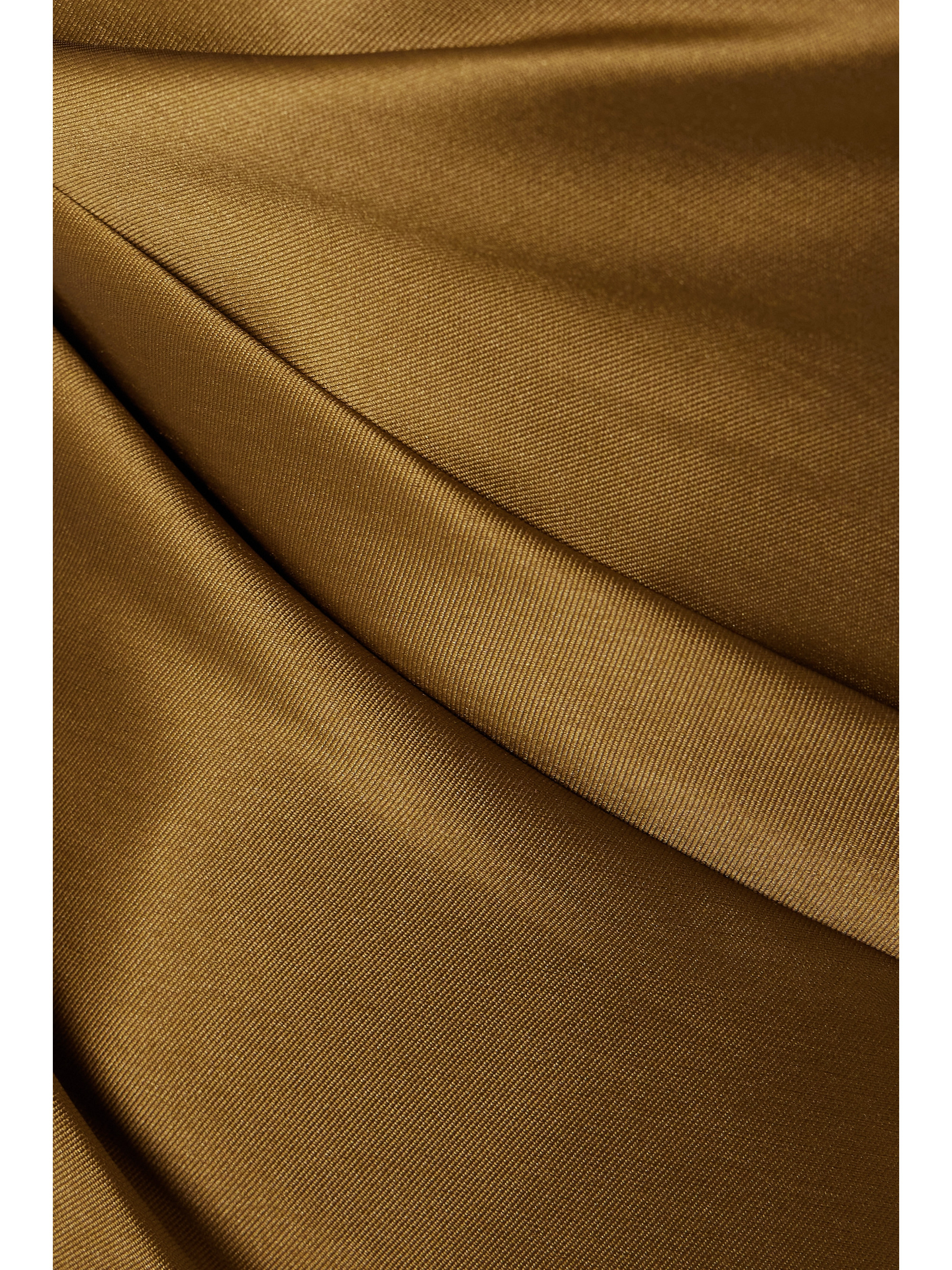 slim fit dress slacks The Tiffany Maxi Dress in Gold main image 0