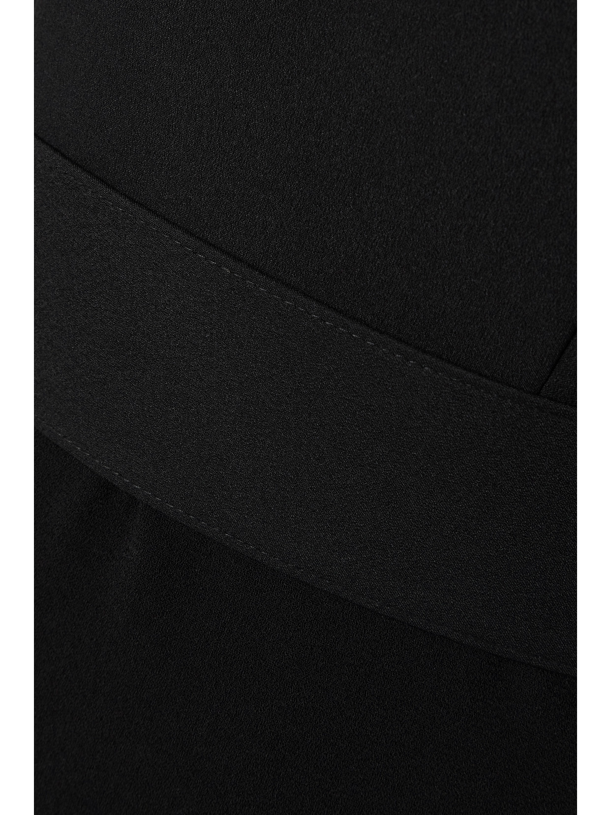 Solace London Zaya One-shoulder Belted Crepe Maxi Dress In Black