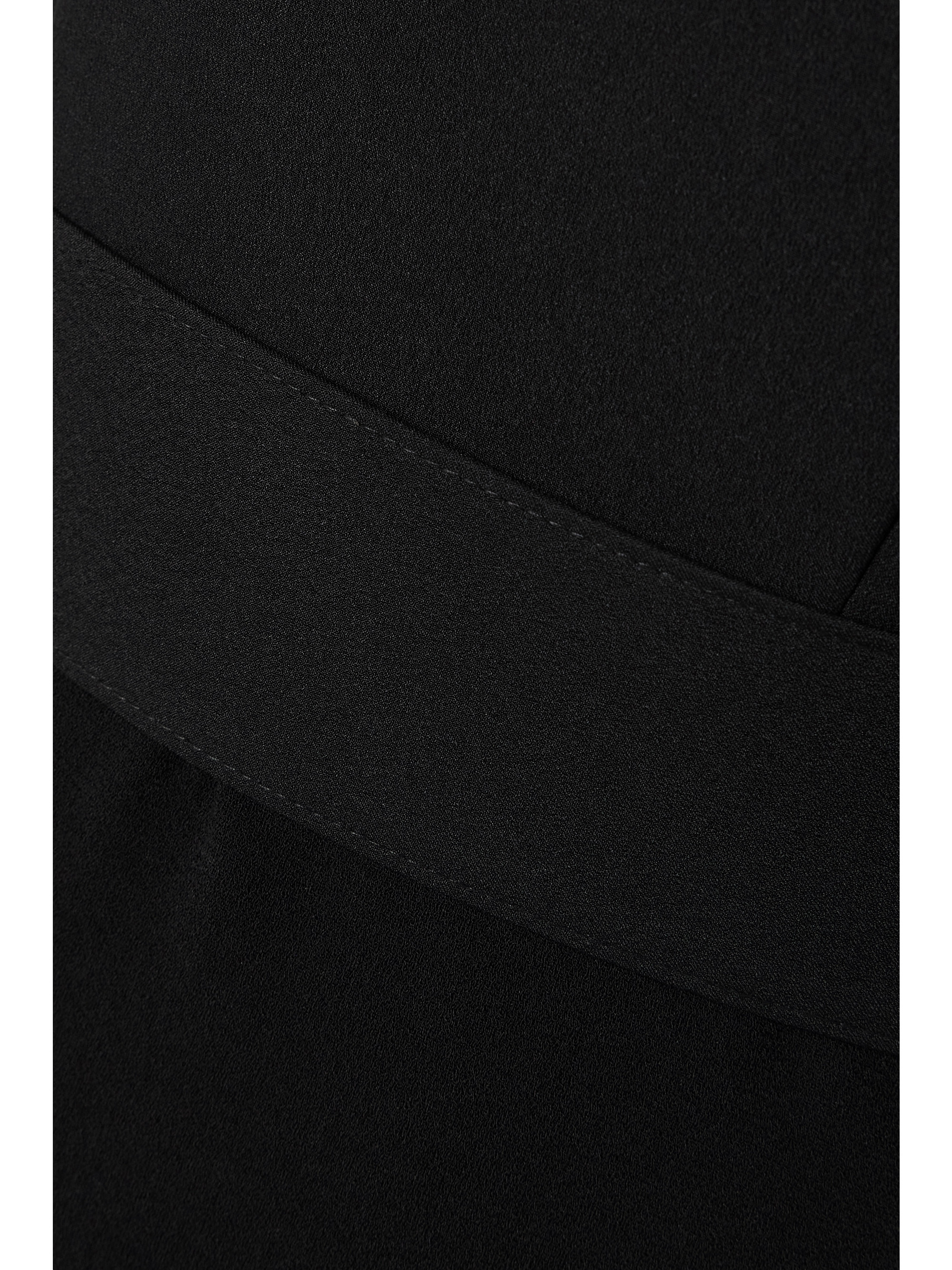 Solace London Zaya one-shoulder belted crepe maxi dress thumbnail