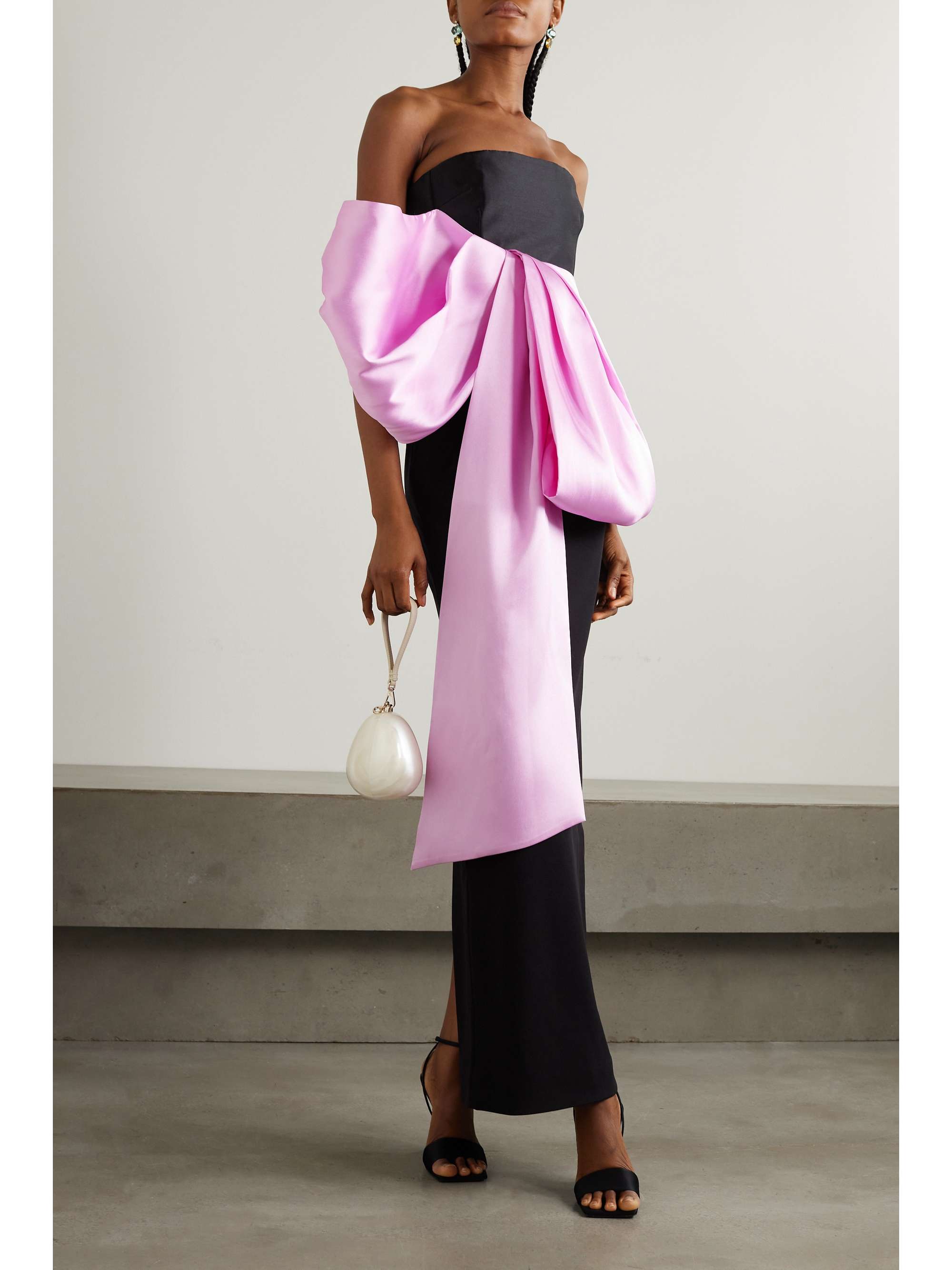 Solace london strapless sales dress