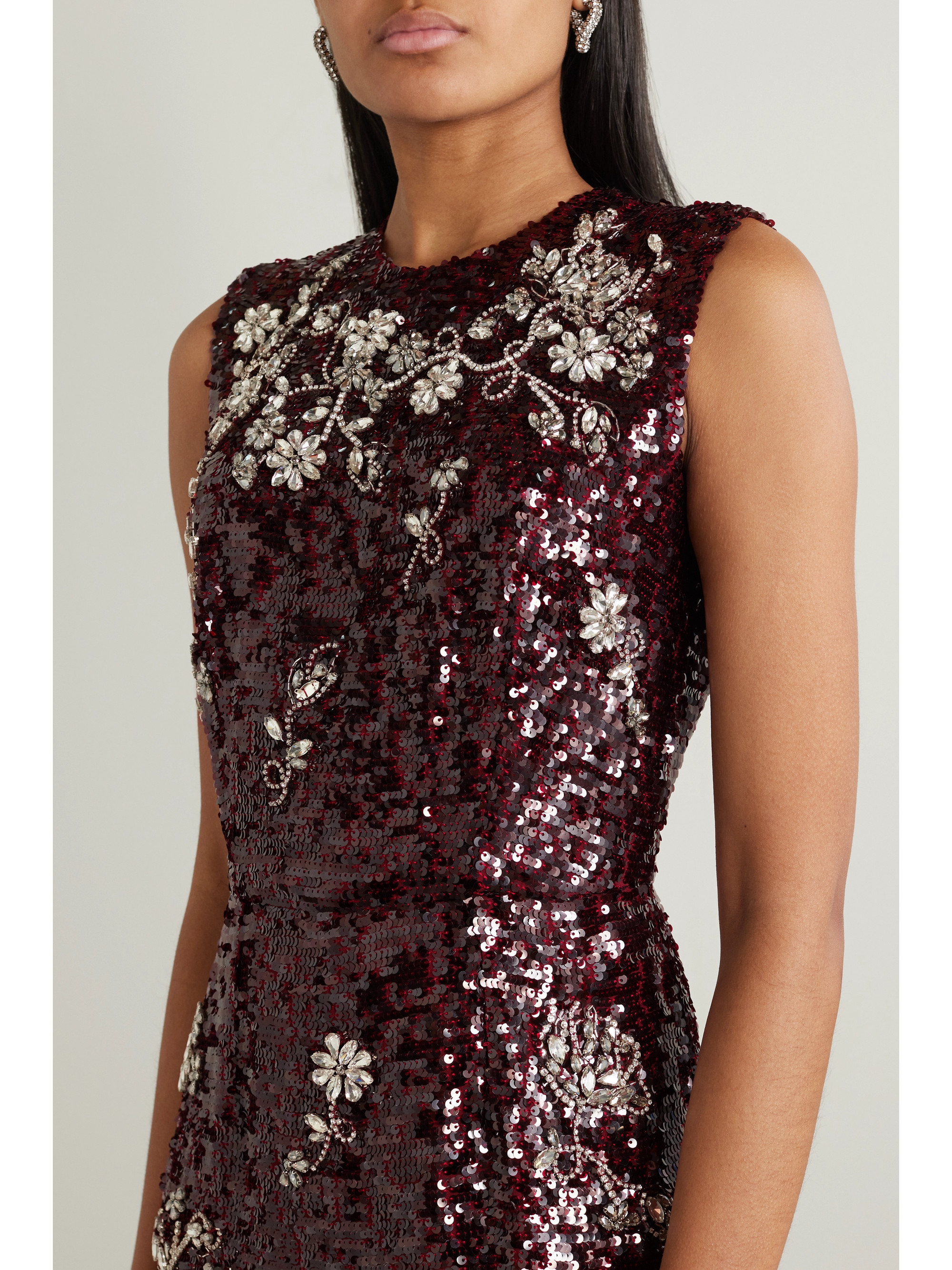 Embellished georgette dress — Image 5