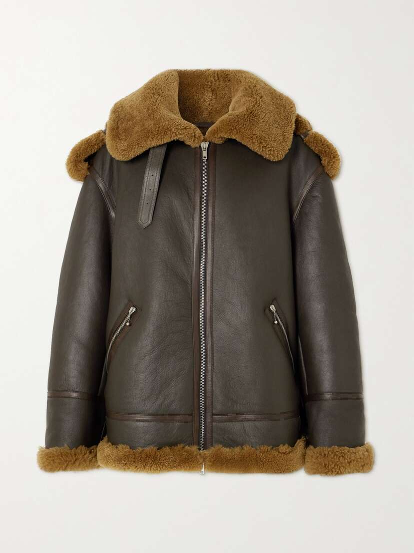 Burberry Shearling Jacket - UK 10