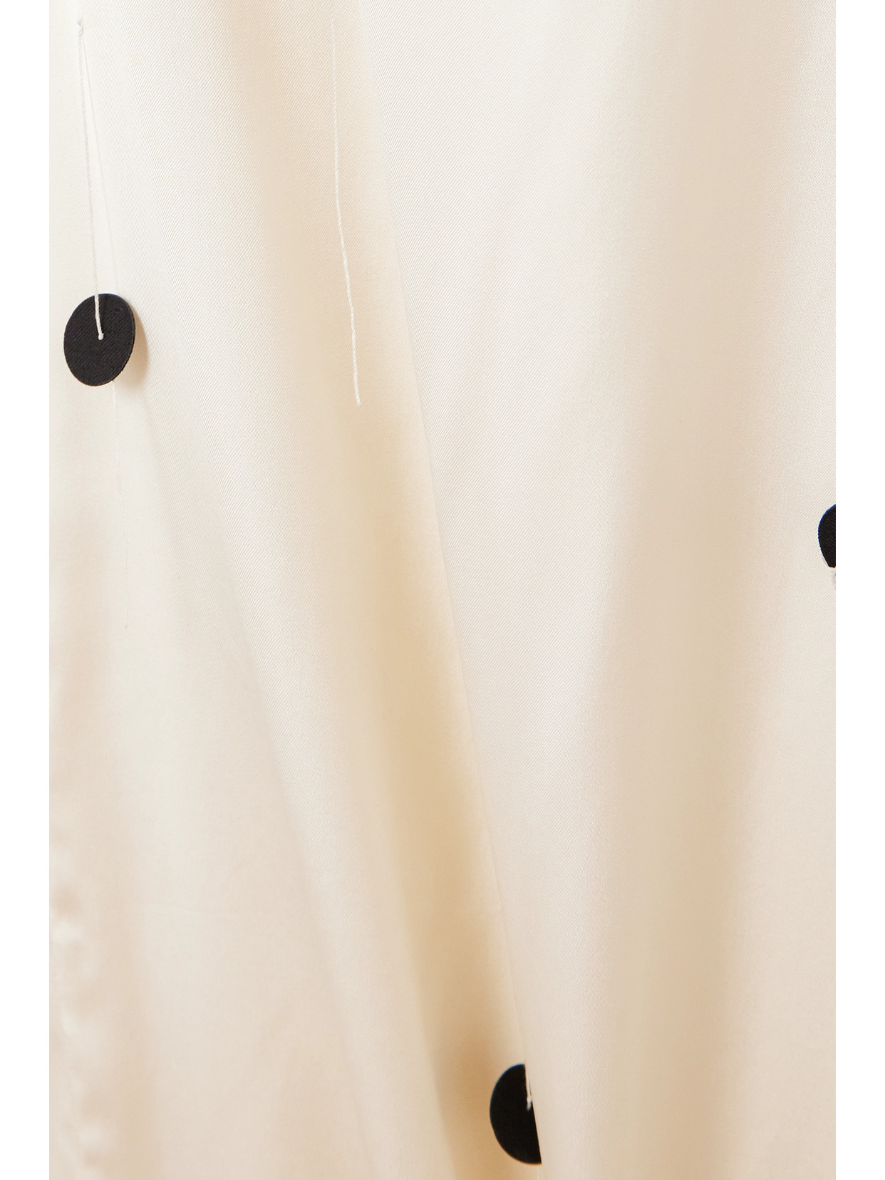 Jacquemus Beloved Off-shoulder Midi Dress With Button Embellishments In White
