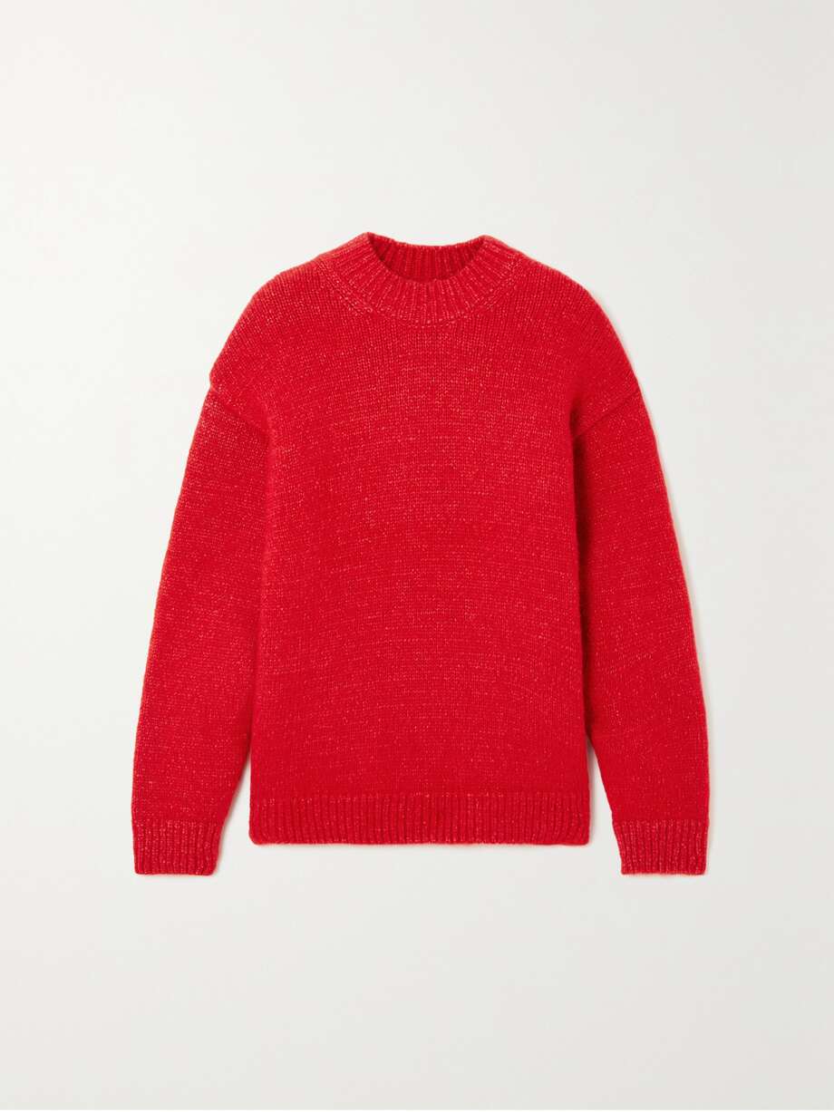 net-a-porter.com | Pavane oversized alpaca-blend jacquard sweater