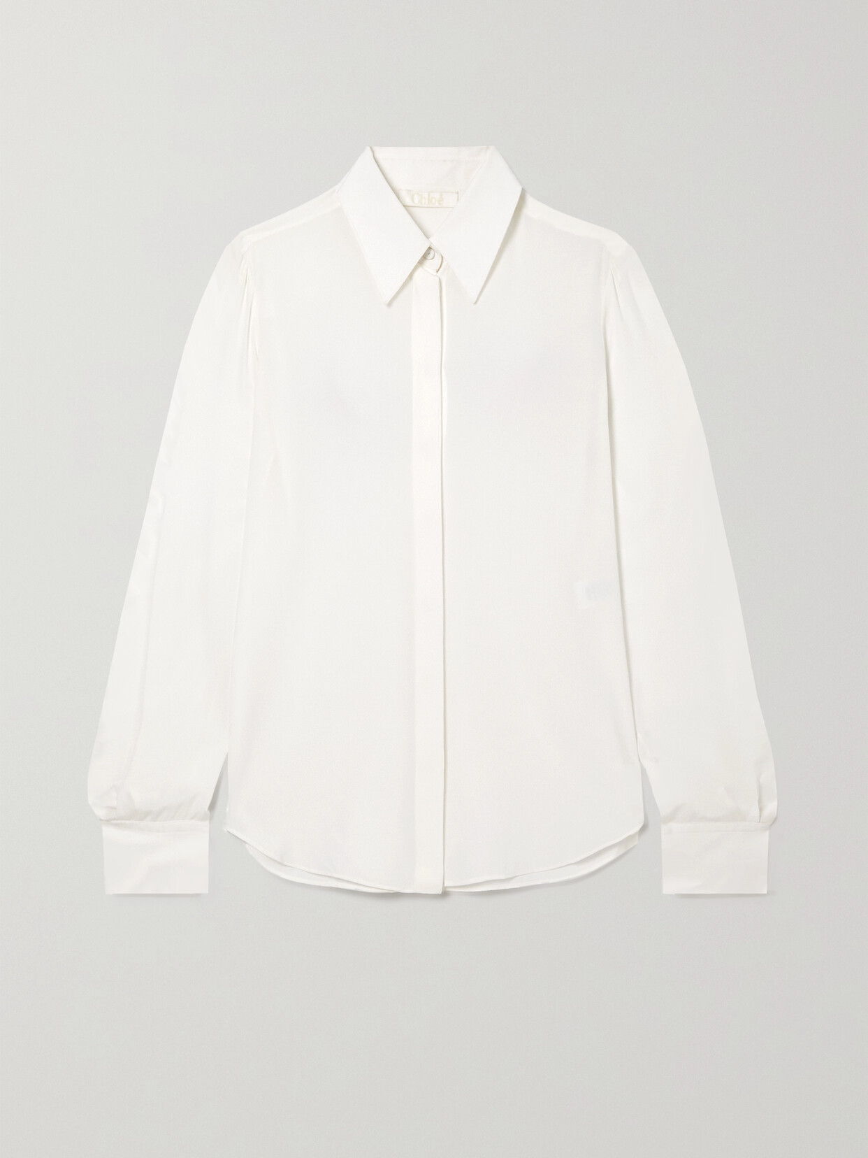 Chloé Silk Crepe De Chine Shirt