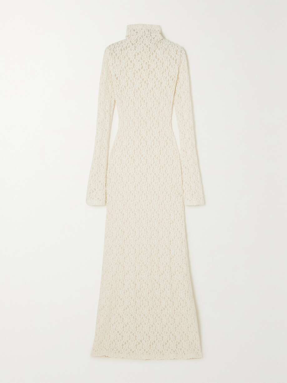 net-a-porter.com | Crocheted cotton-blend maxi dress