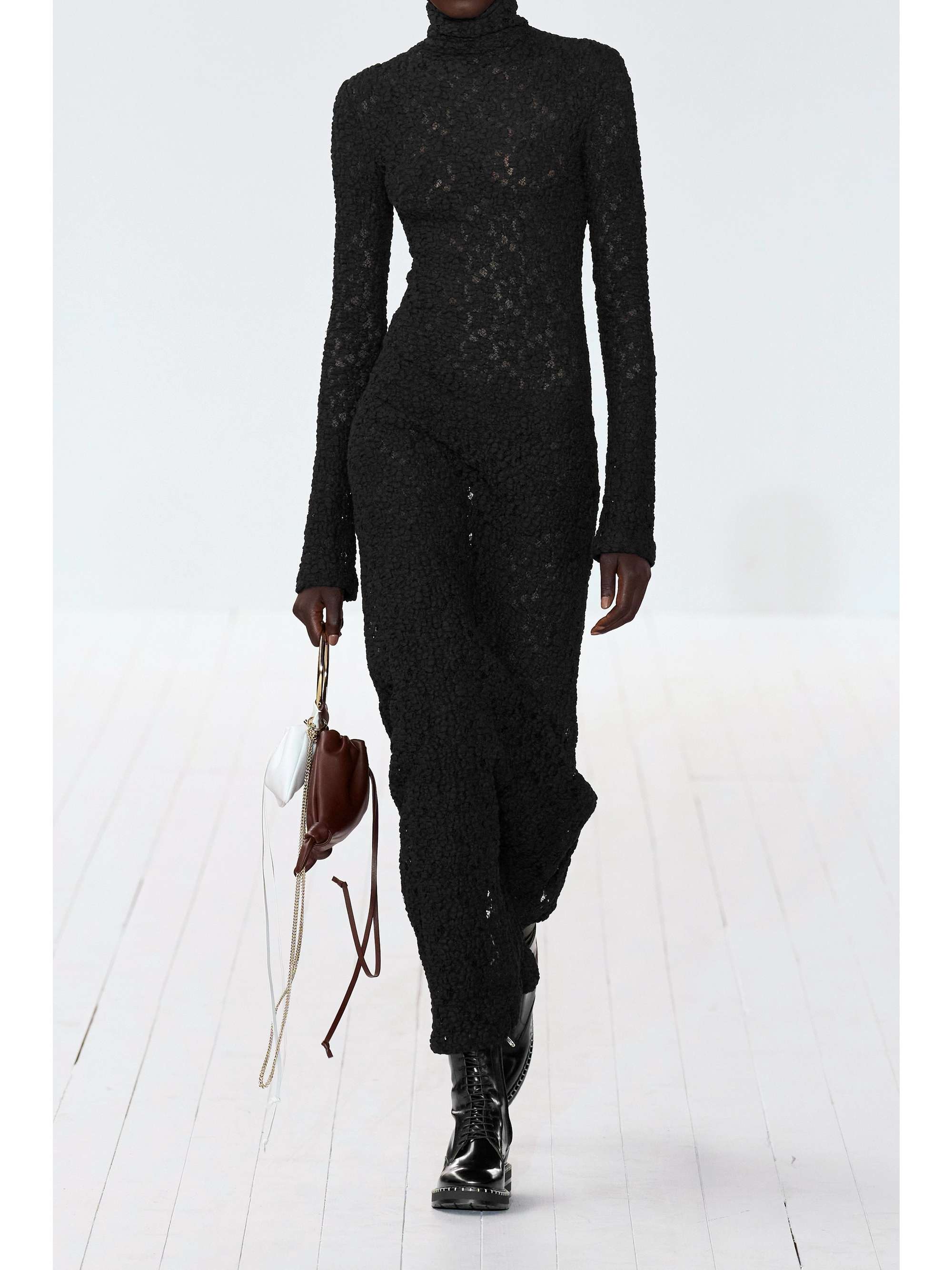 CHLOÉ Crocheted cotton-blend maxi dress | NET-A-PORTER