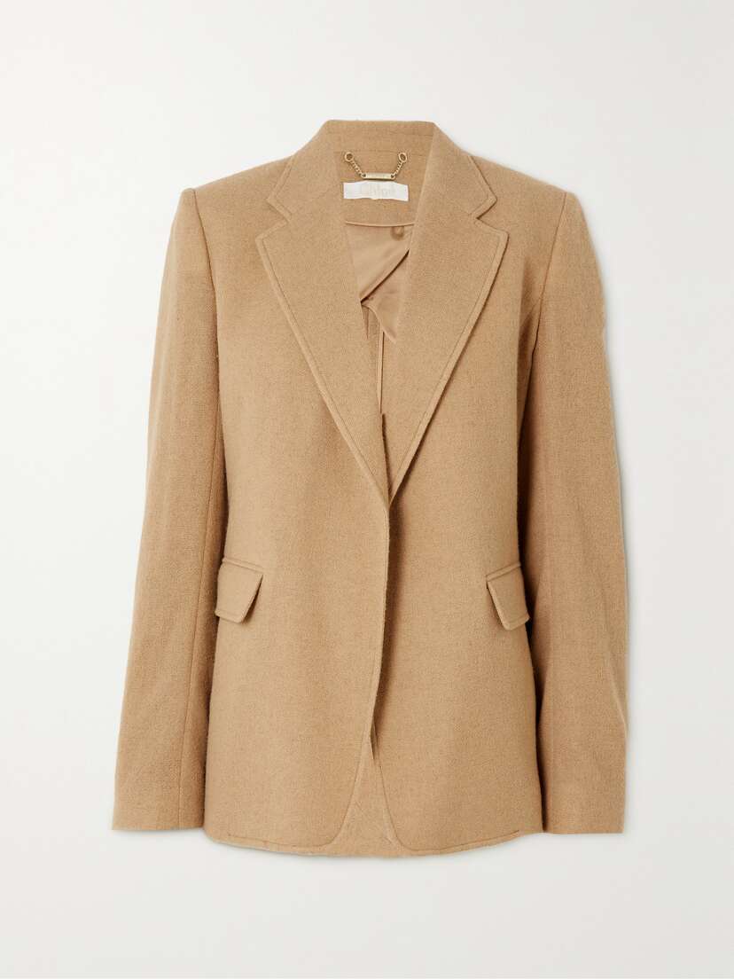 Chloé Cashmere And Wool-blend Blazer