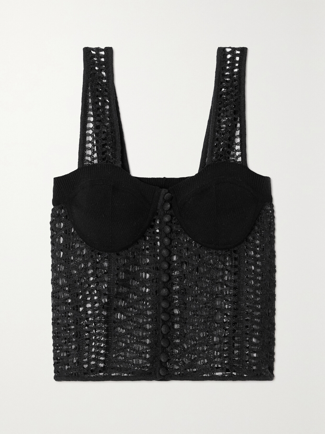 Chloé Woman Black Tops In Black