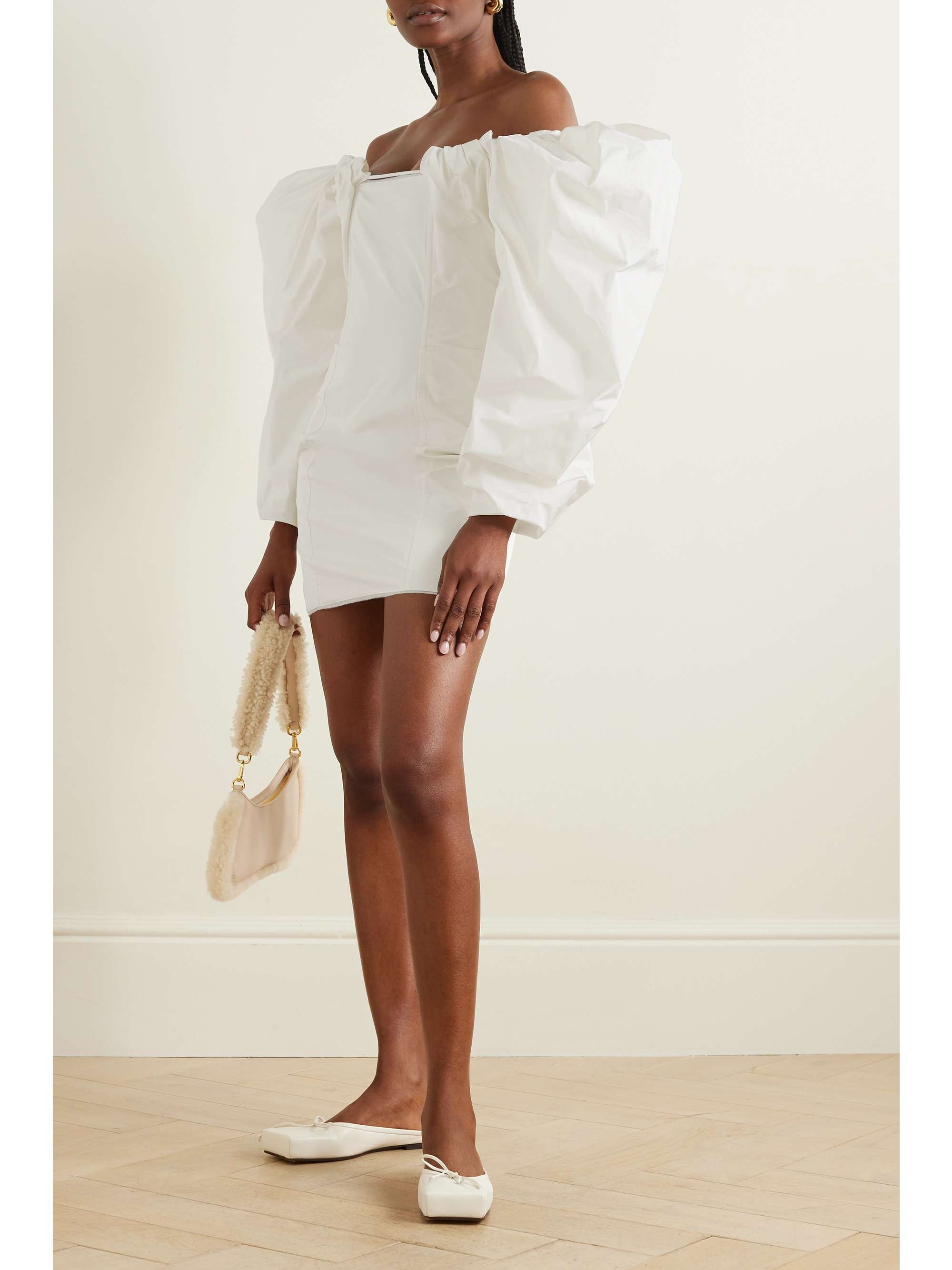 Jacquemus white mini sales dress